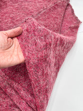 Load image into Gallery viewer, Wool Blend Sweater Knit, Raspberry (KSW0475)
