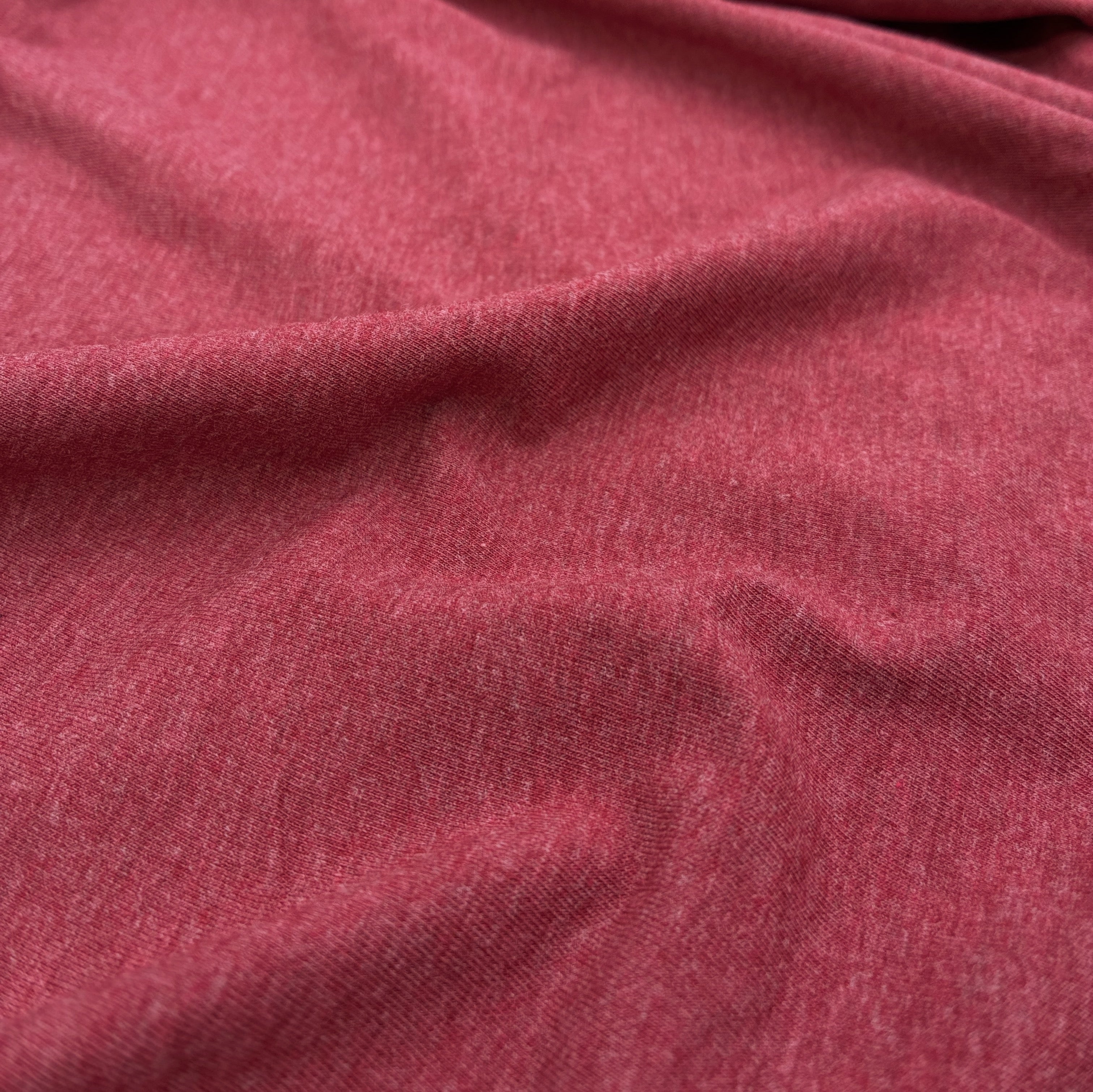 Cotton Jersey - Strawberry Melange (KJE1551)