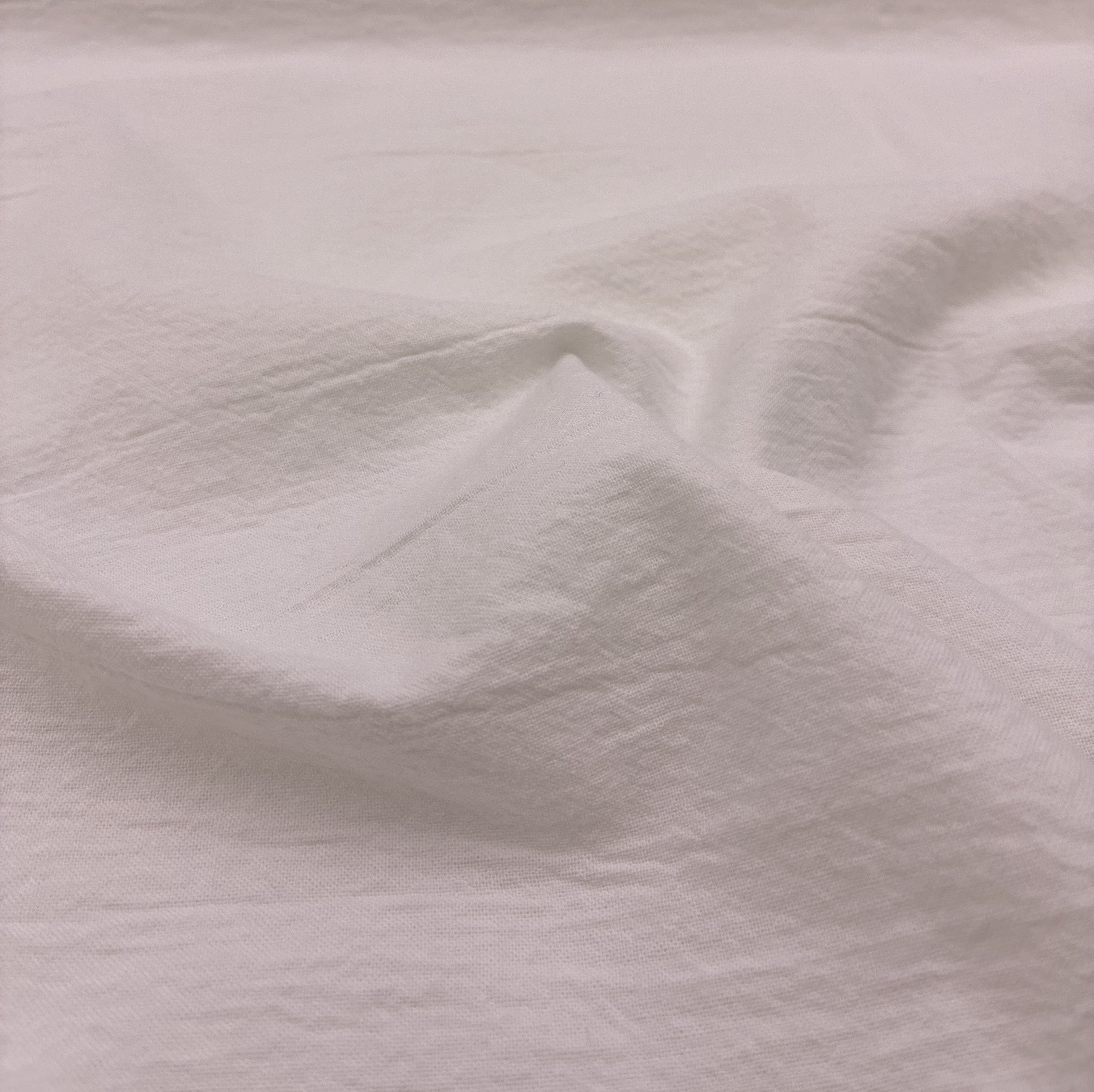 Cotton Crinkle Dress Weight - Snowberry (WDW3621)