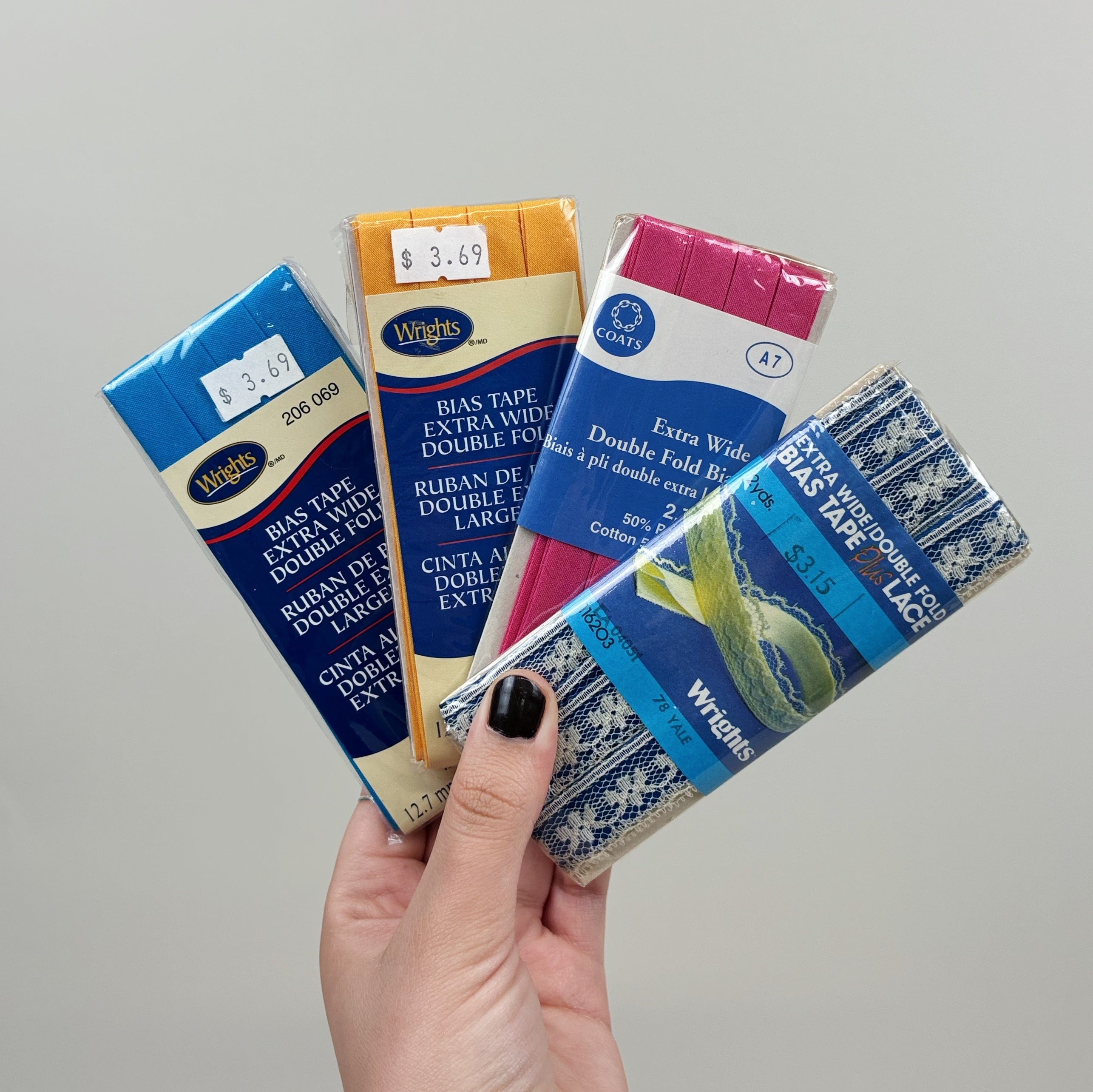 Bias Tape - Assorted Bundle of 4 (NXX1833)