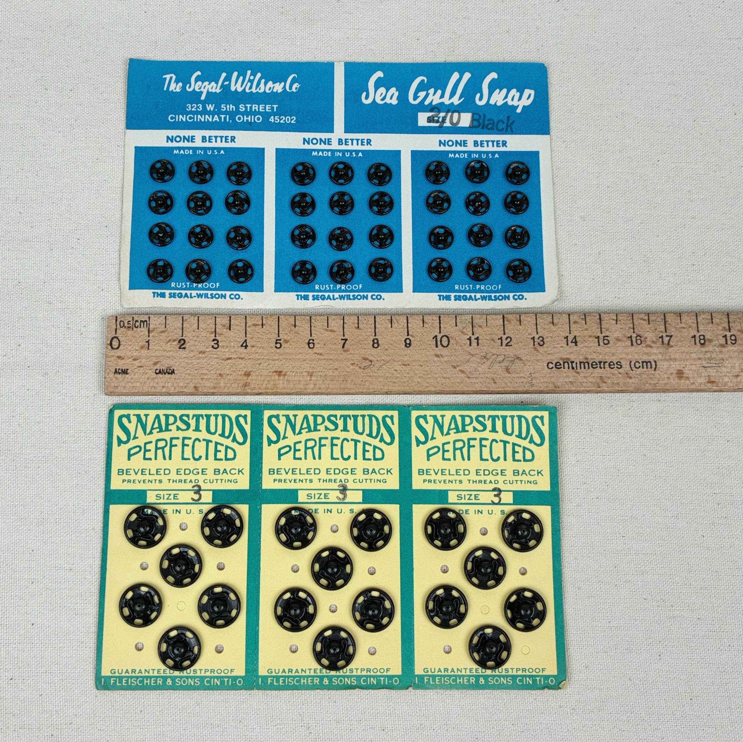 Vintage Assorted Snaps - 3 Pack (NXX1783)