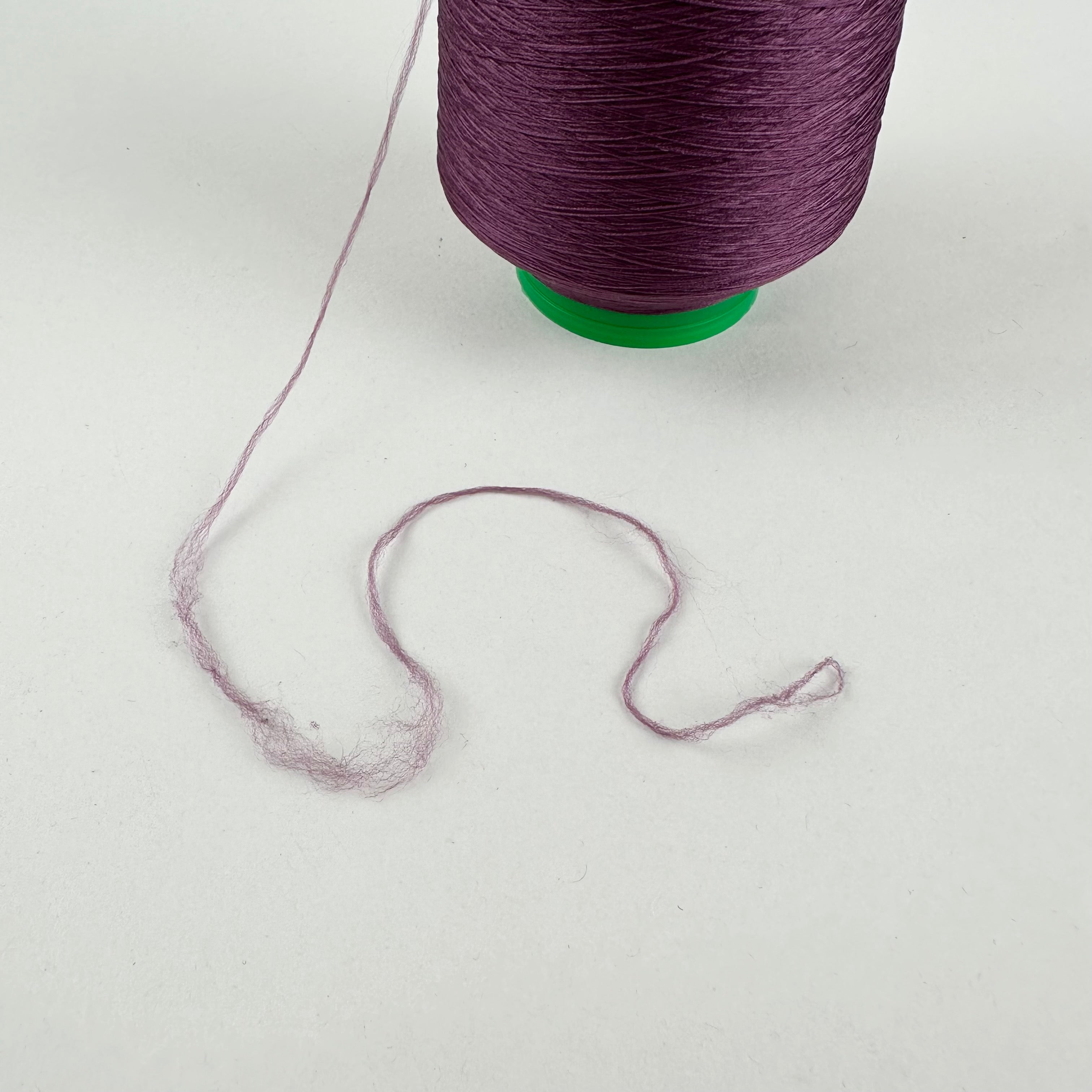 Wooly Nylon Thread, Shiny Eggplant (NTH1201)