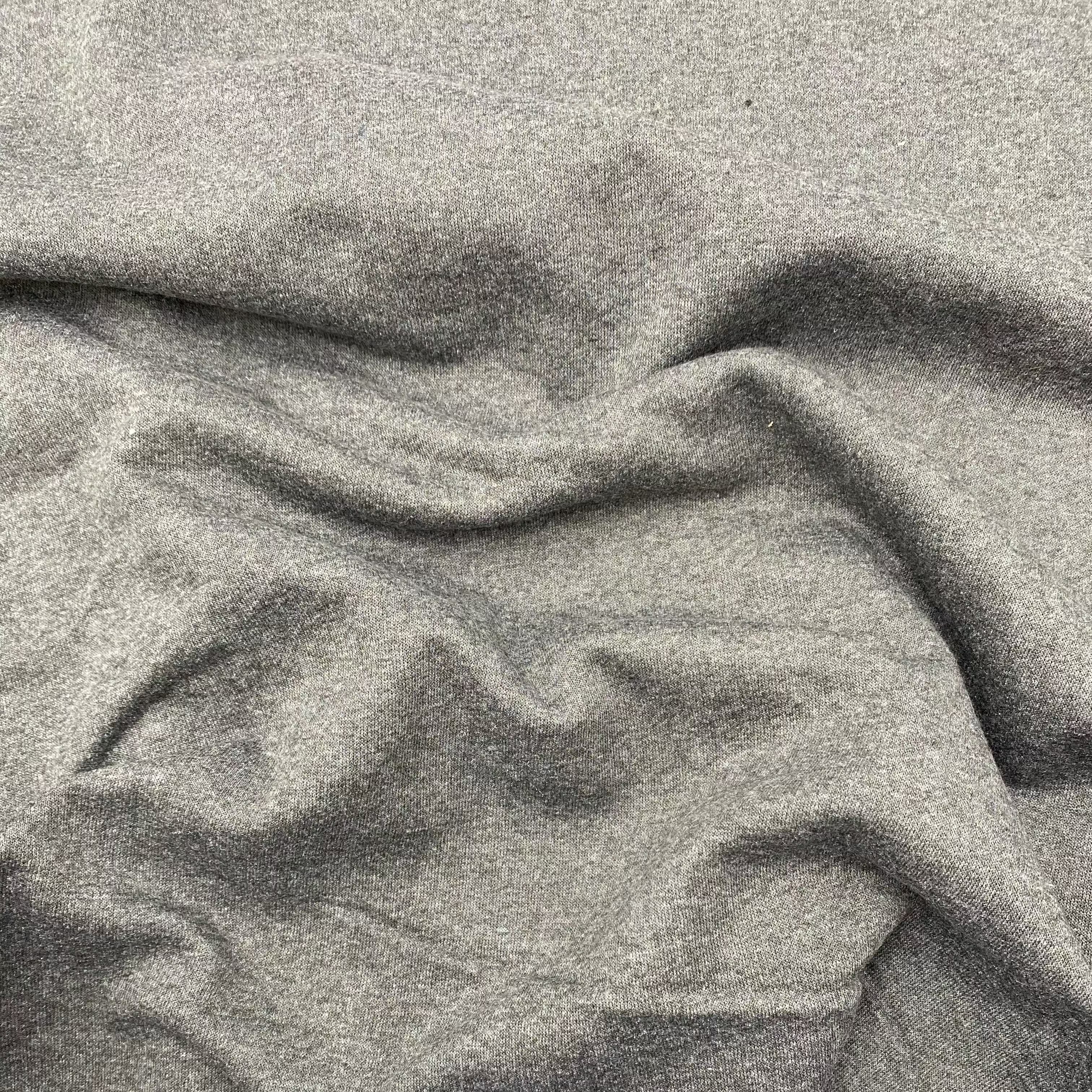 Cotton Blend Hoodie Fleece - Charcoal (KSW0492:94)