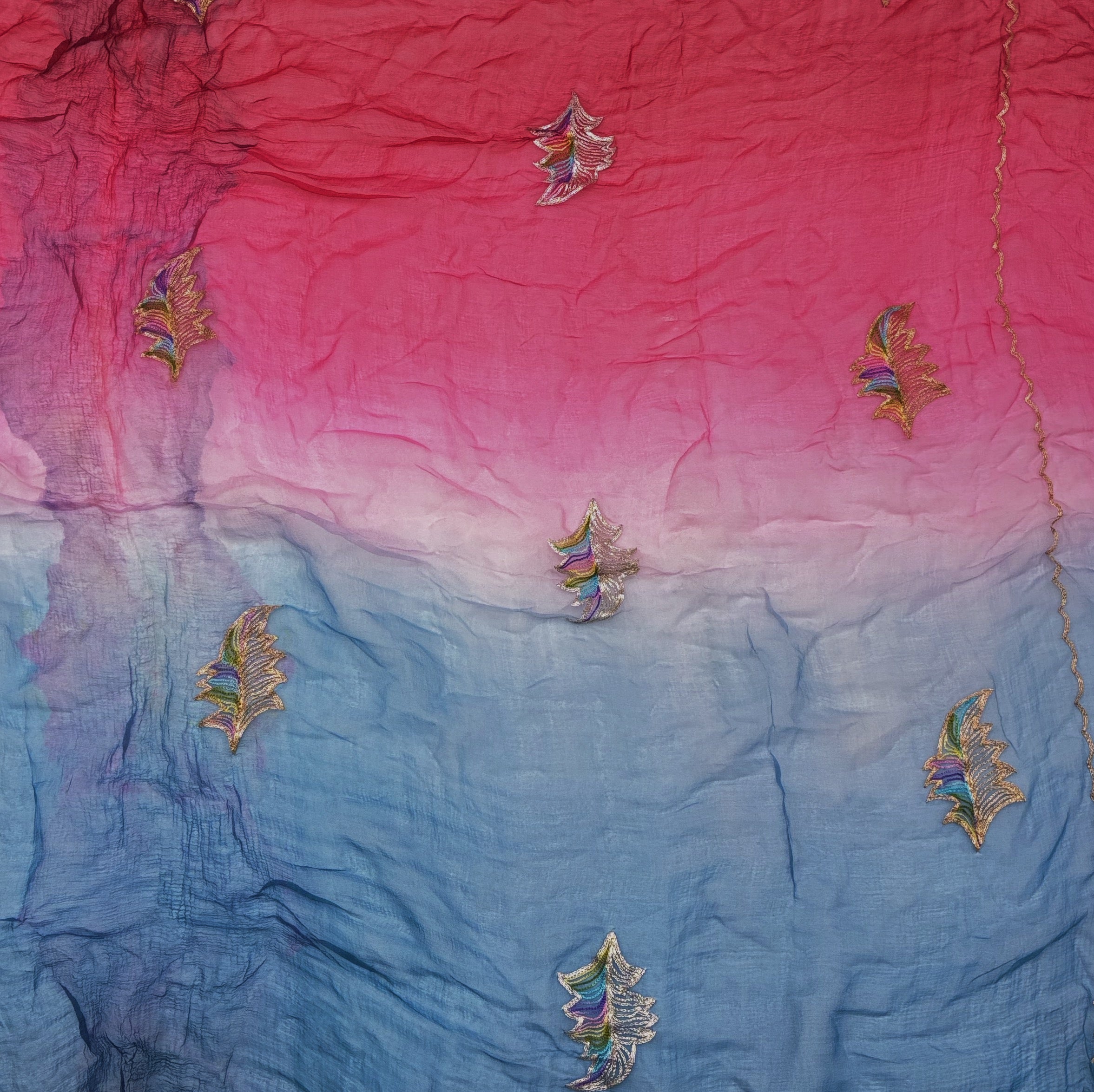 Chiffon - Embroidered Gradient (WDW3461)