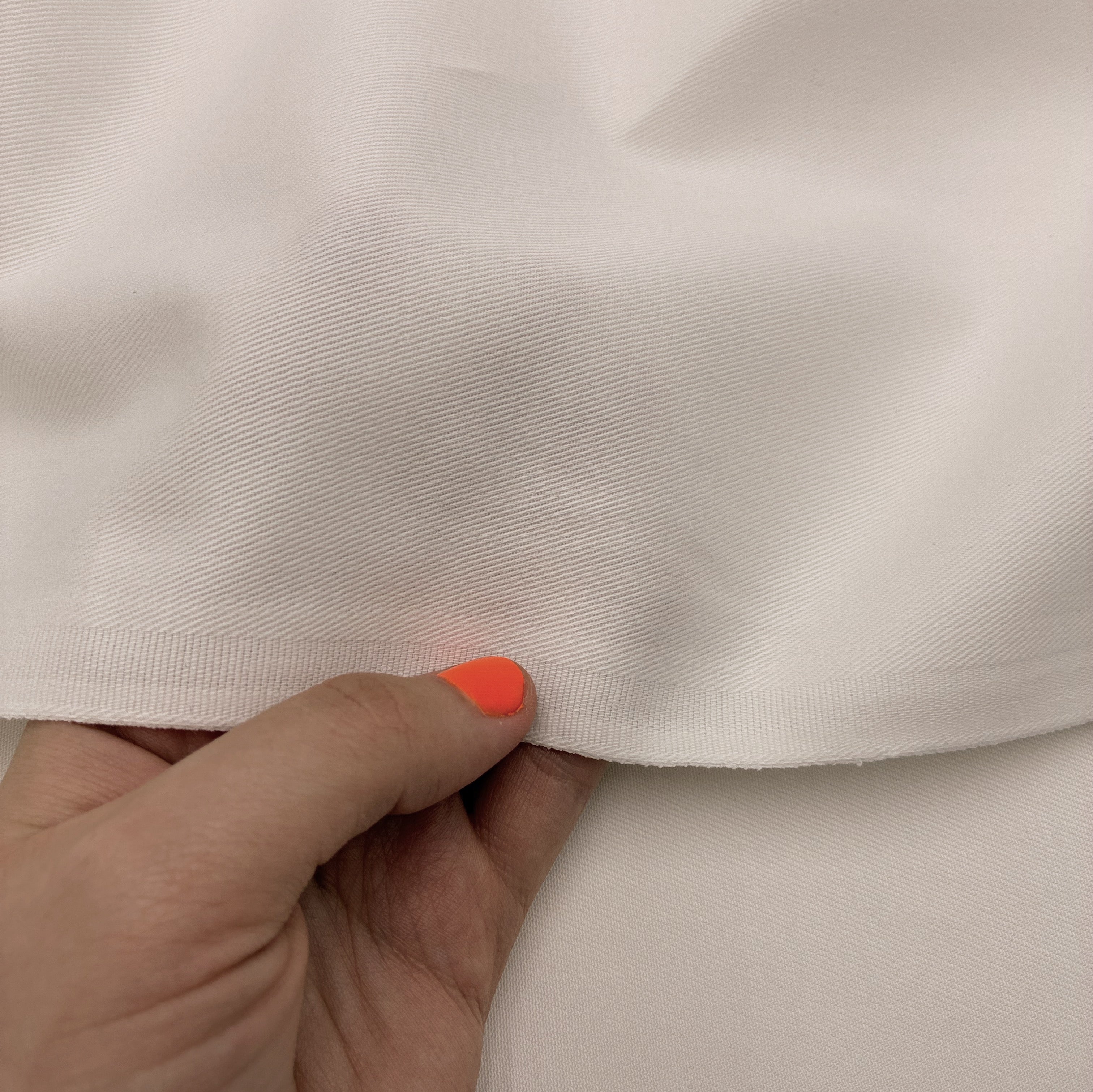 Cotton Twill - Soft Ivory (WTW0052)