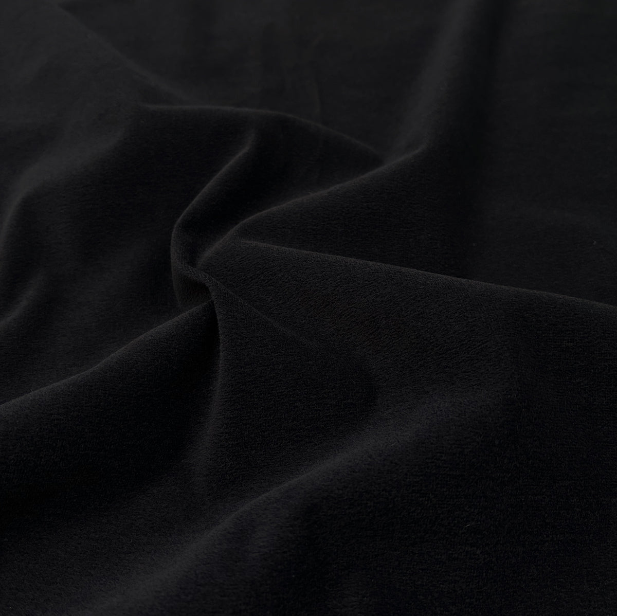 Fleece-Backed Technical Knit - Black (KFC0386:387)