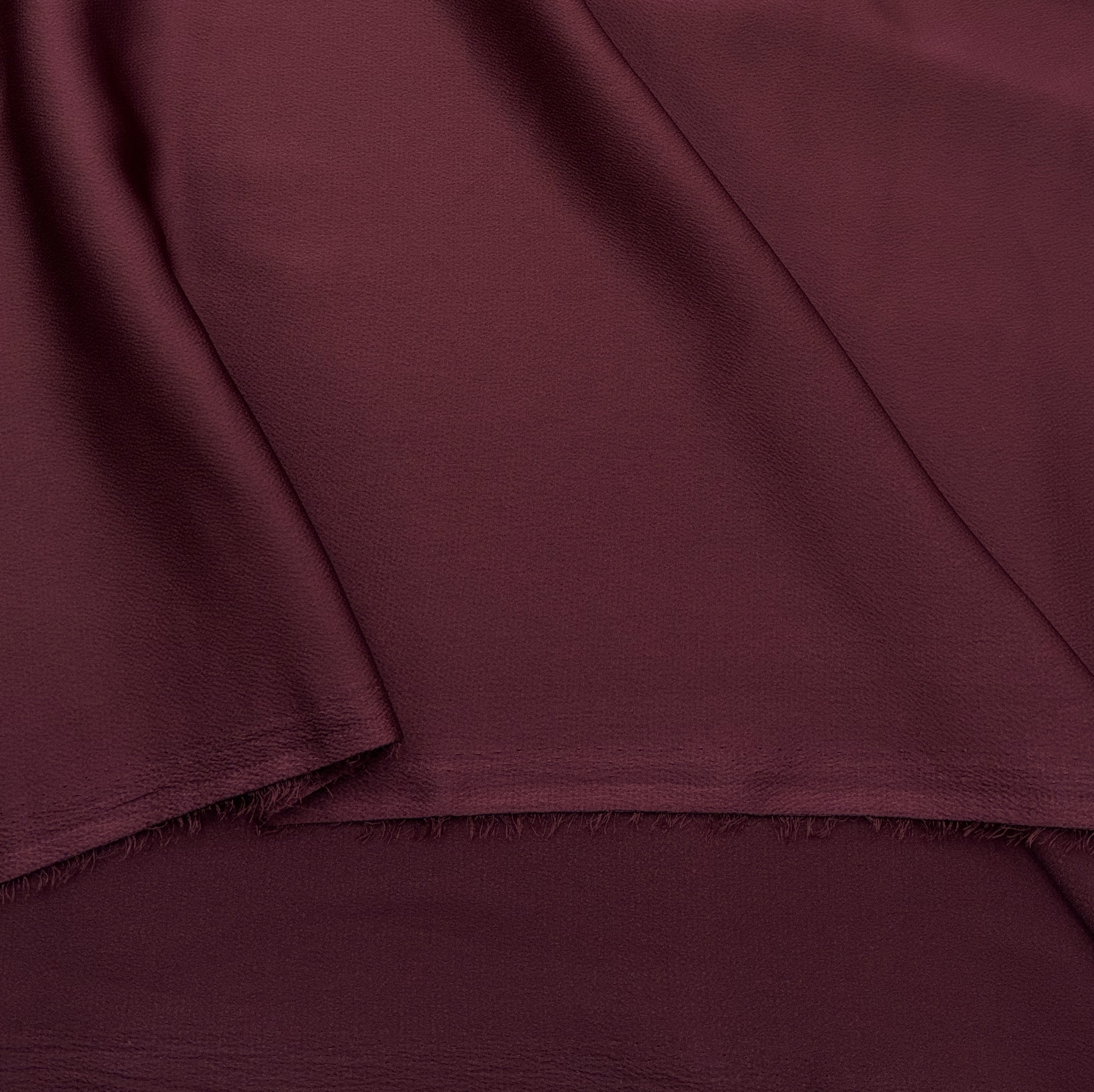 Satin Crepe - Burgundy (WDW3472)