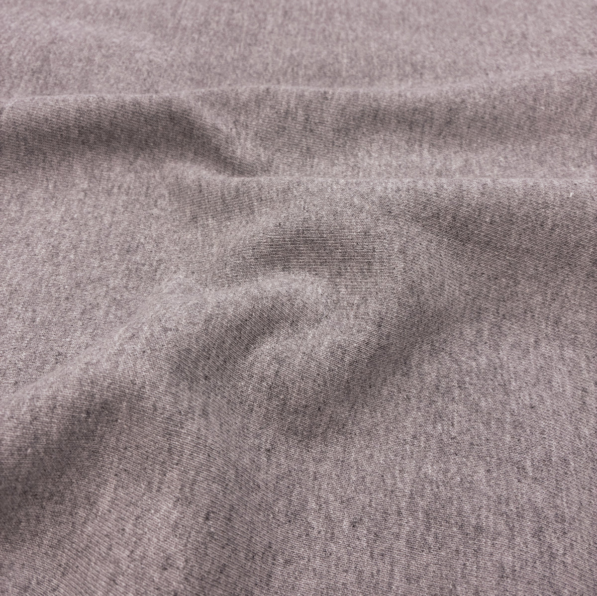 Cotton Blend Hoodie Fleece - Classic Heathered Grey (KSW0529:531)