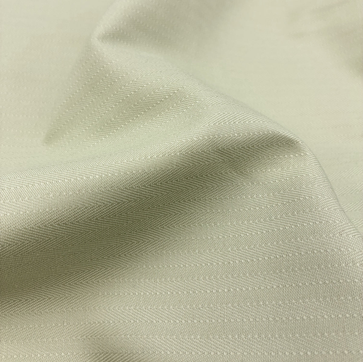Cotton Blend Twill Suiting - Pistachio Herringbone (WTW0094)