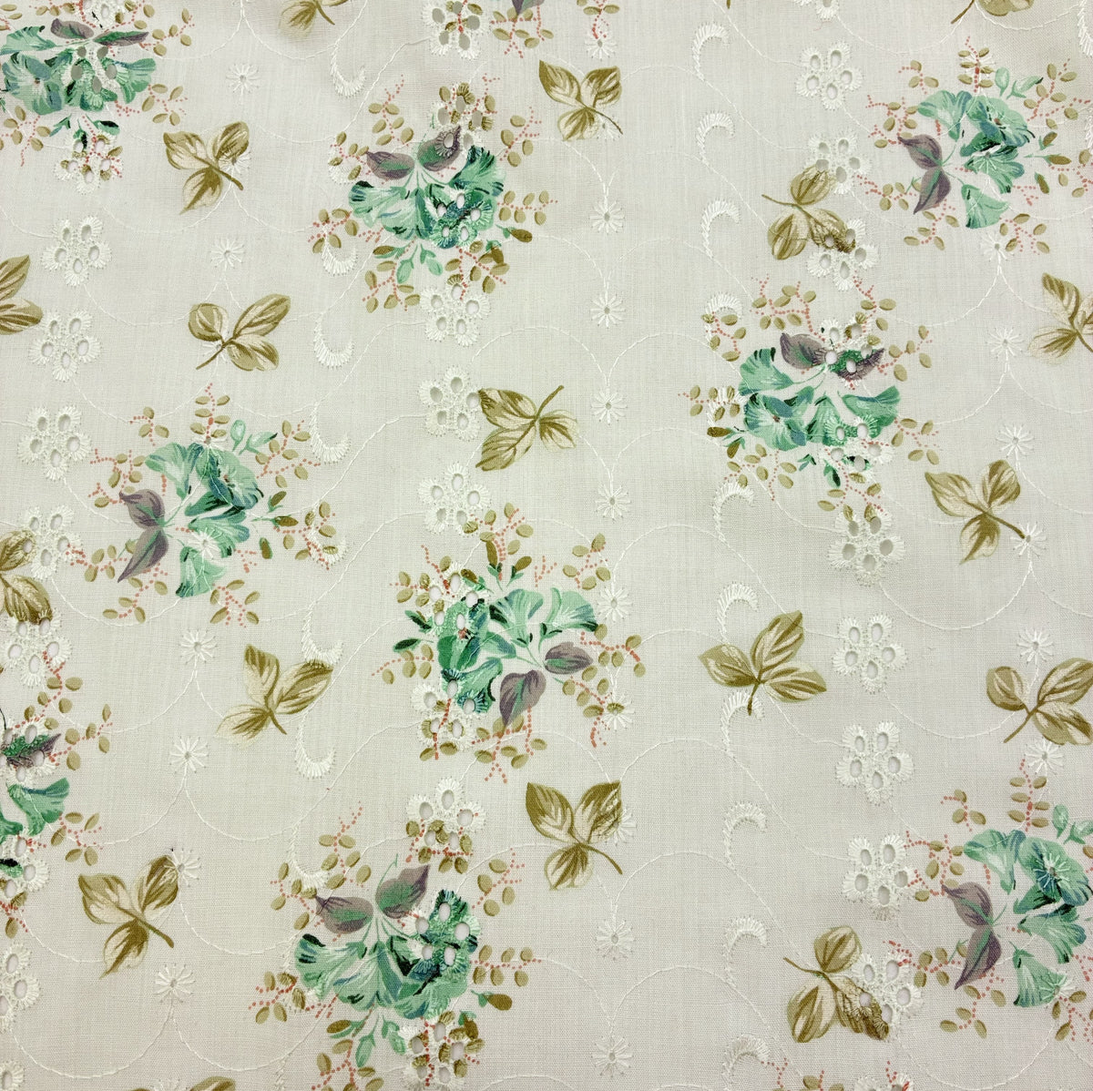 Woven Eyelet Blouse Weight - Vintage Bouquet (WDW3761)