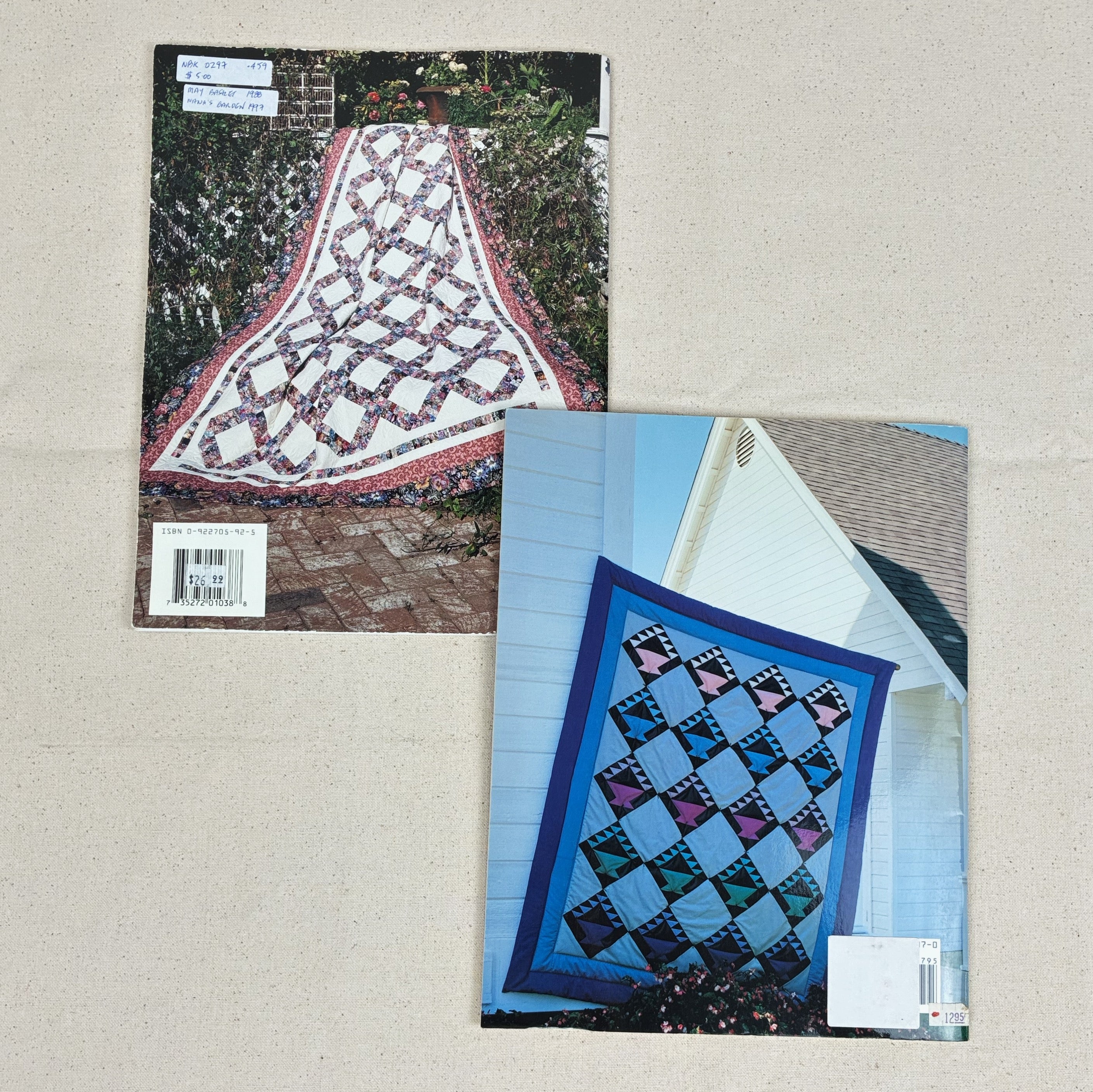 2 Sewing Books - Quilting (NBK0297)