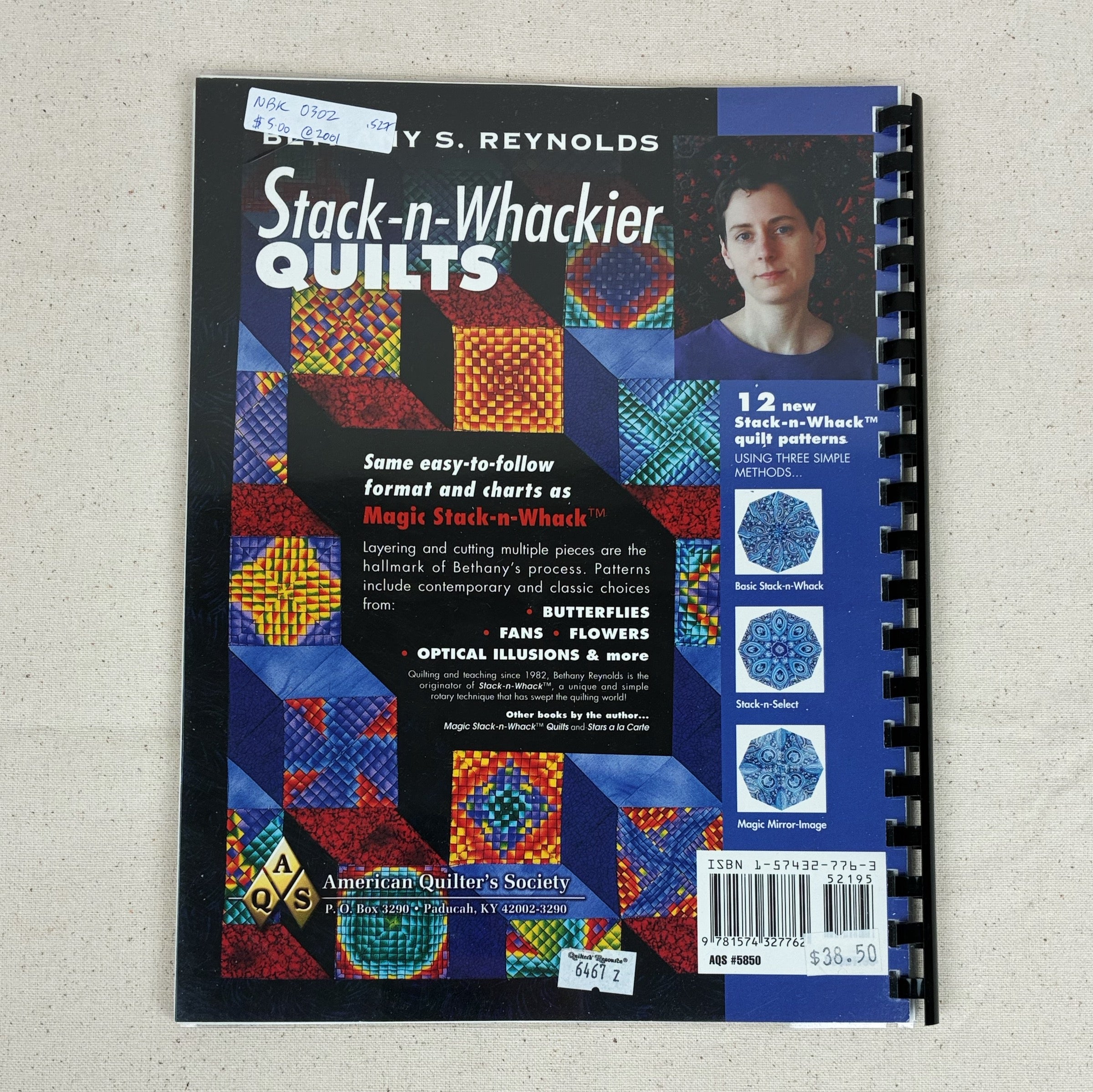 Sewing Book - Stack-n-Whackier Quilts (NBK0302)