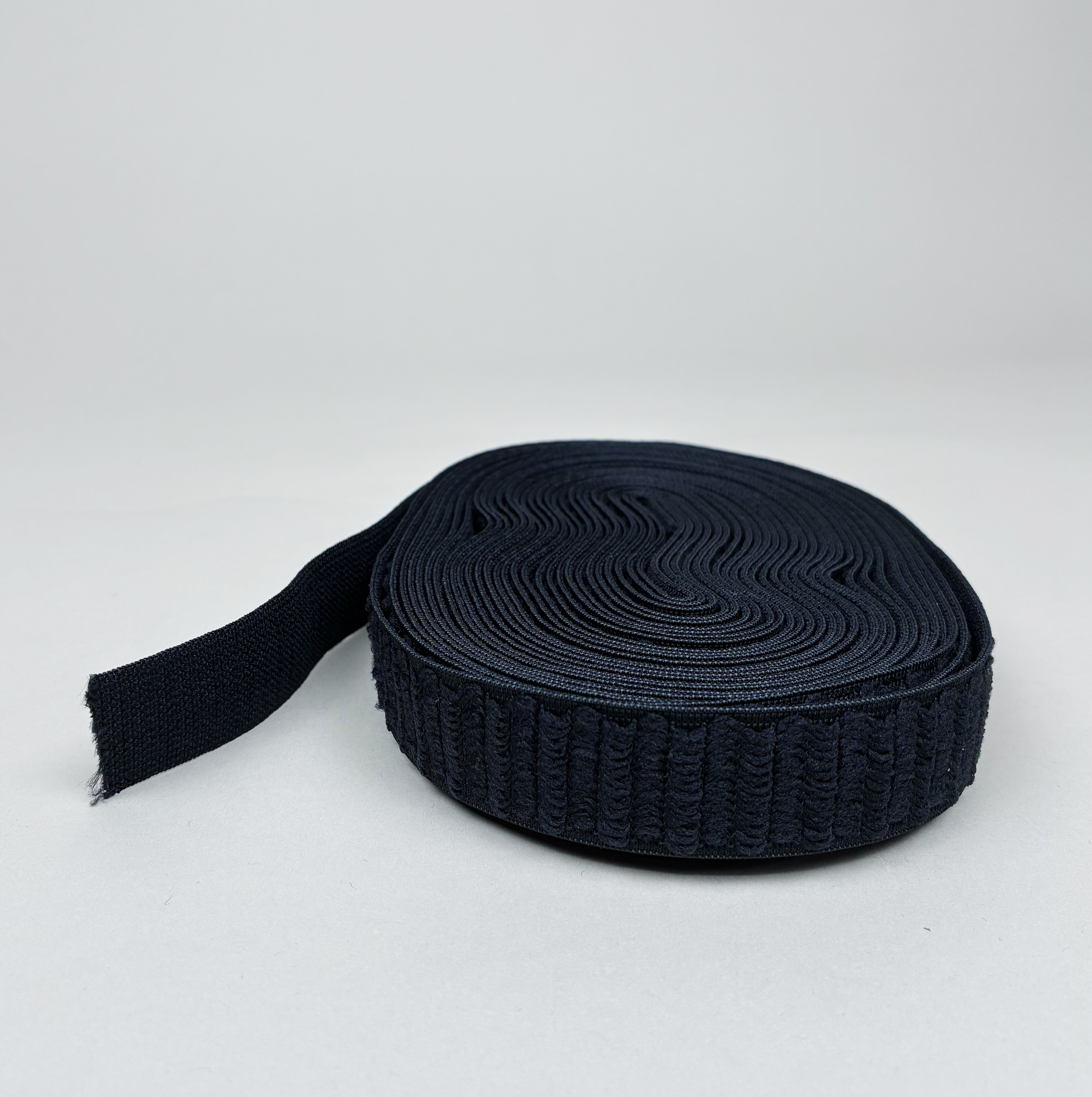 25mm Waistband Elastic - Black (NEL0186)