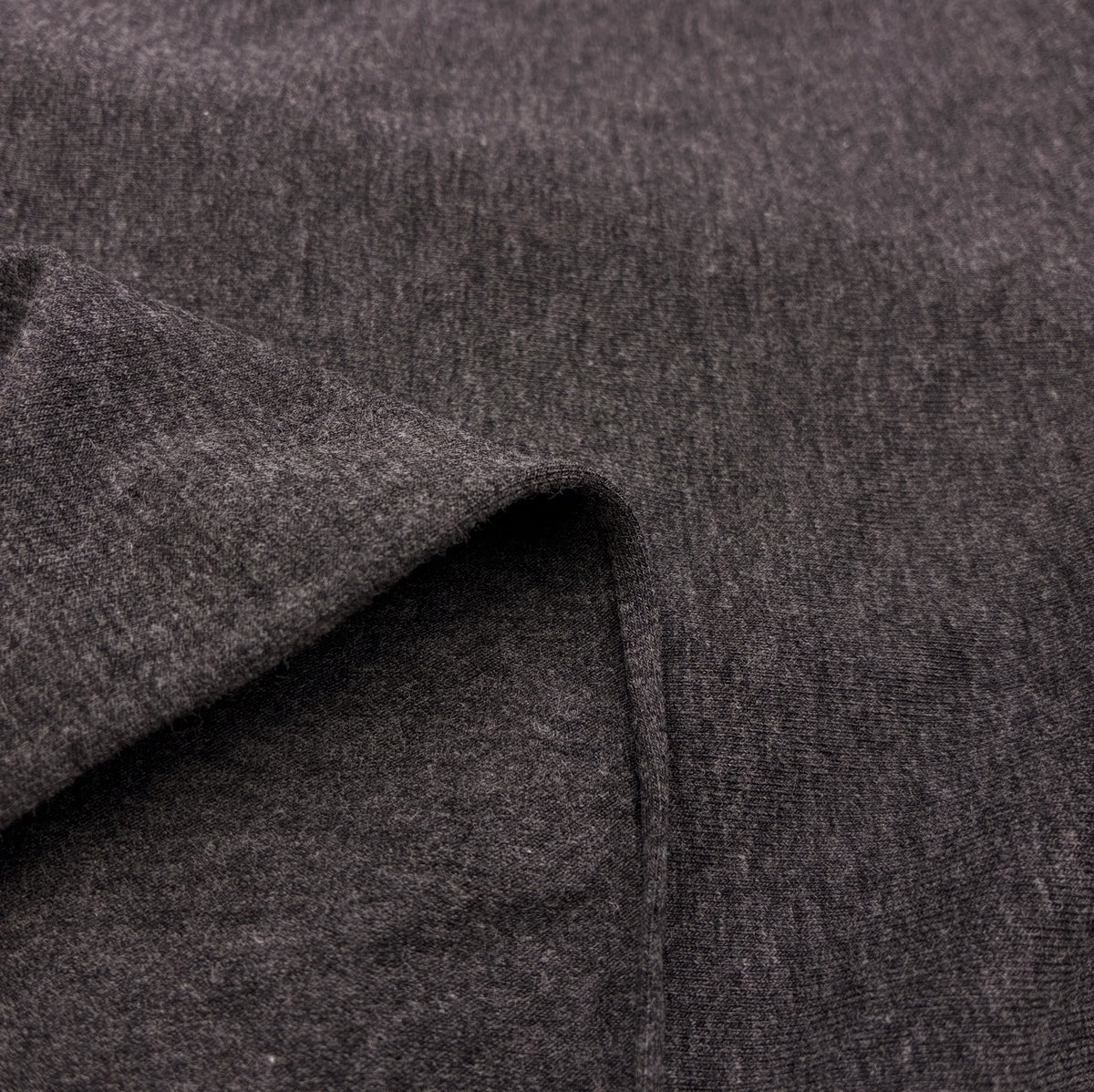 Bamboo Cotton Blend Jersey - Dark Heather Grey (KJE1603:5)
