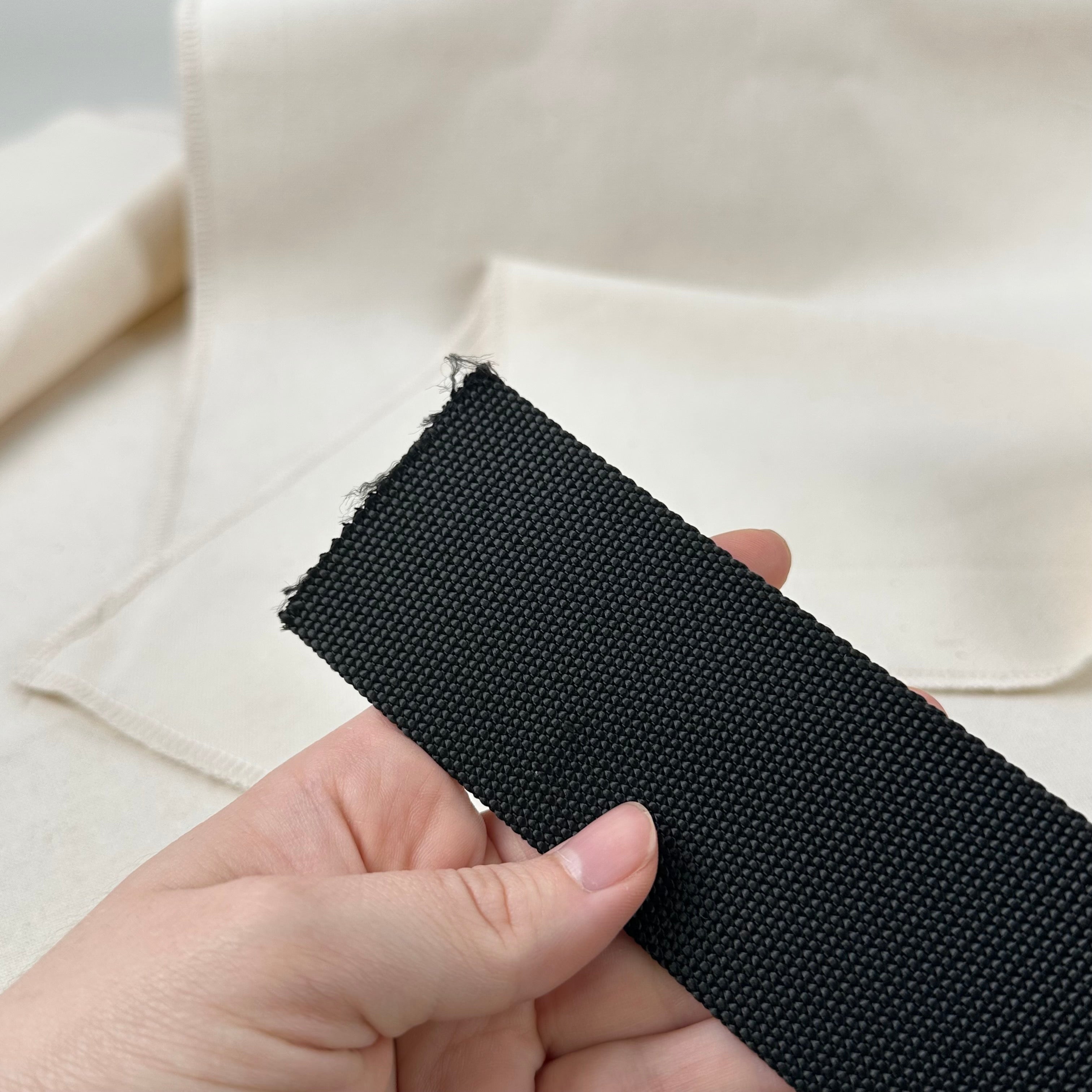 50mm Nylon Webbing - Black (NXX1206,1304)