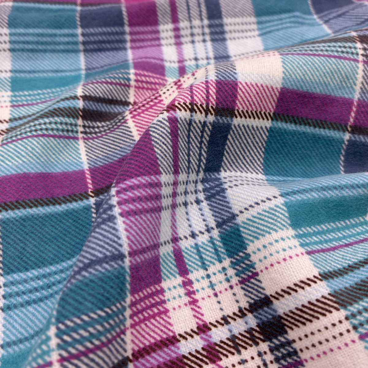 Cotton Flannelette - Y2K Plaid (WFL0456)