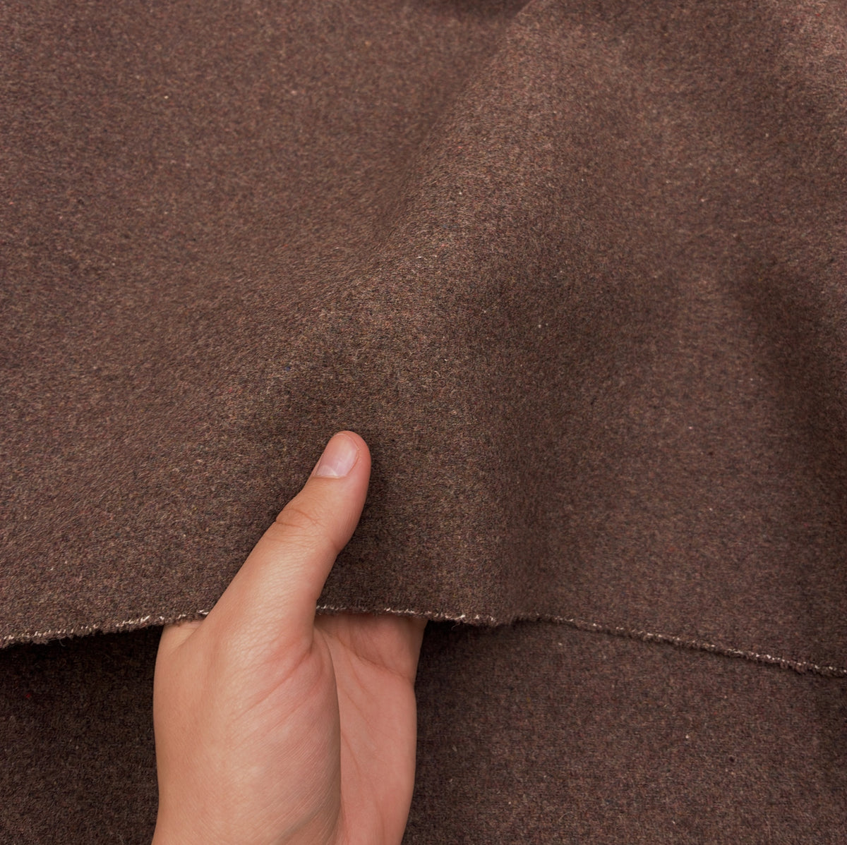 Felted Wool Blend Coat Weight - Redwood (WCW0406:7)