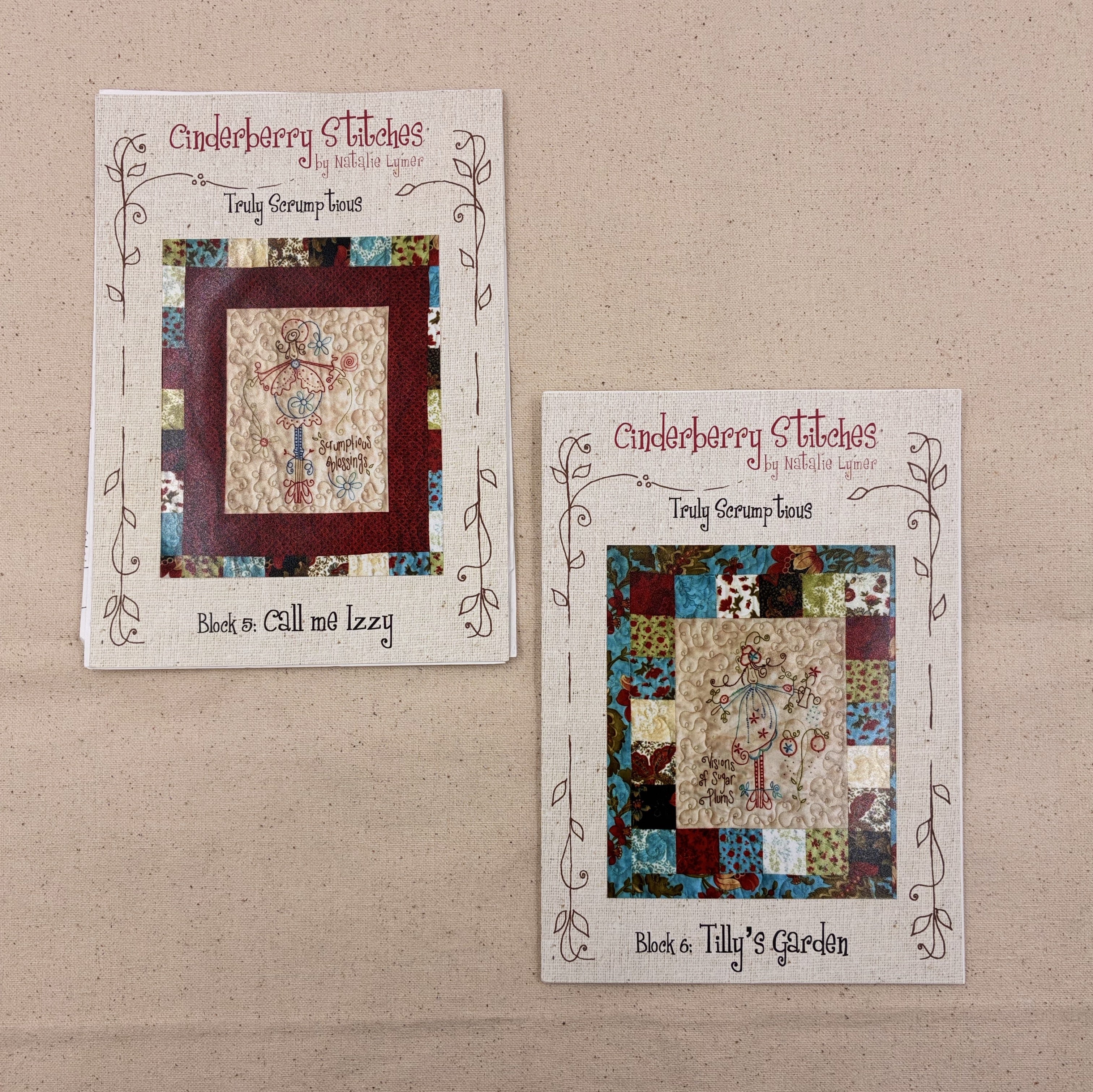 Quilt Patterns - Truly Scrumptious Blocks 5 & 6 (NPA0174)