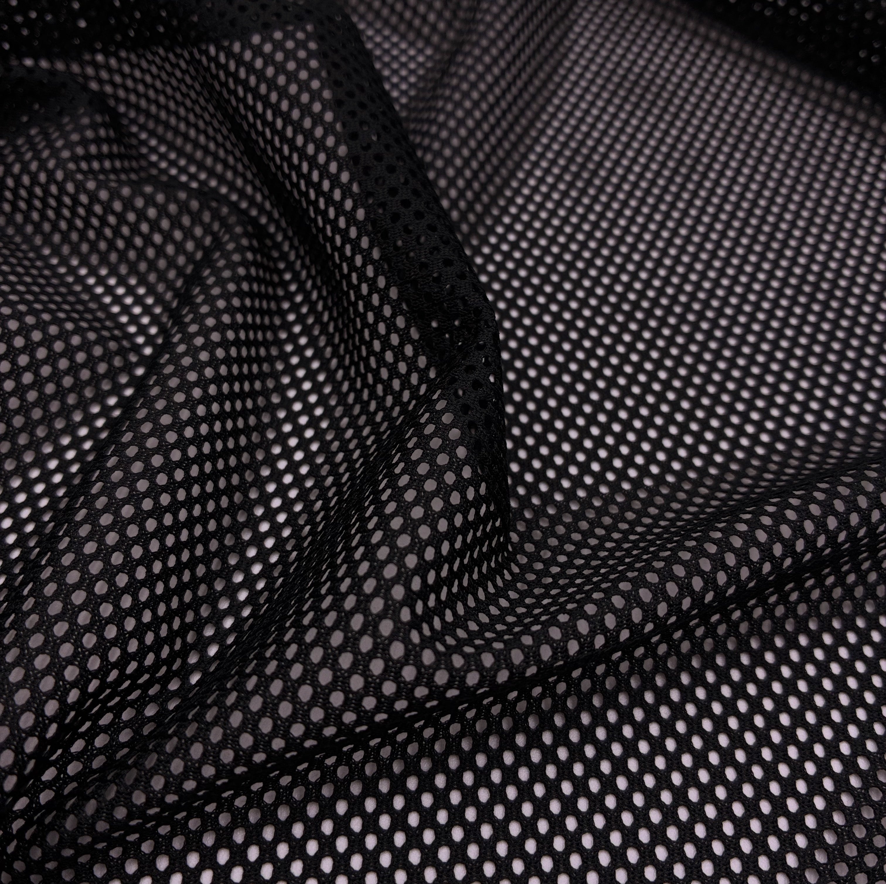 Recycled Micro Mesh - Black (KAC0866)