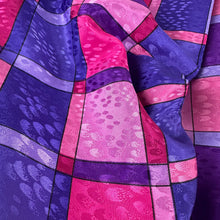 Load image into Gallery viewer, Blouse Weight, Purple &amp; Pink Grid (WDW3053)
