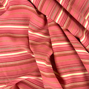 Blouse Weight, Pink & Cream Stripes (WDW3059)