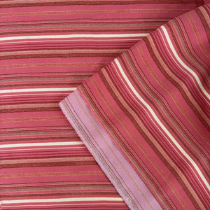 Blouse Weight, Pink & Cream Stripes (WDW3059)