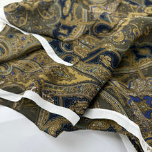 Load image into Gallery viewer, Blouse Weight, Olive Jacobean Paisley (WDW3039)
