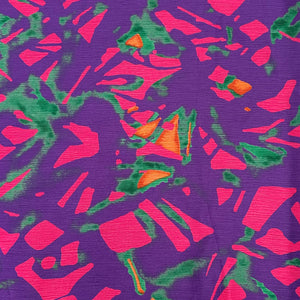 Blouse Weight, Purple Abstract (WDW3050)