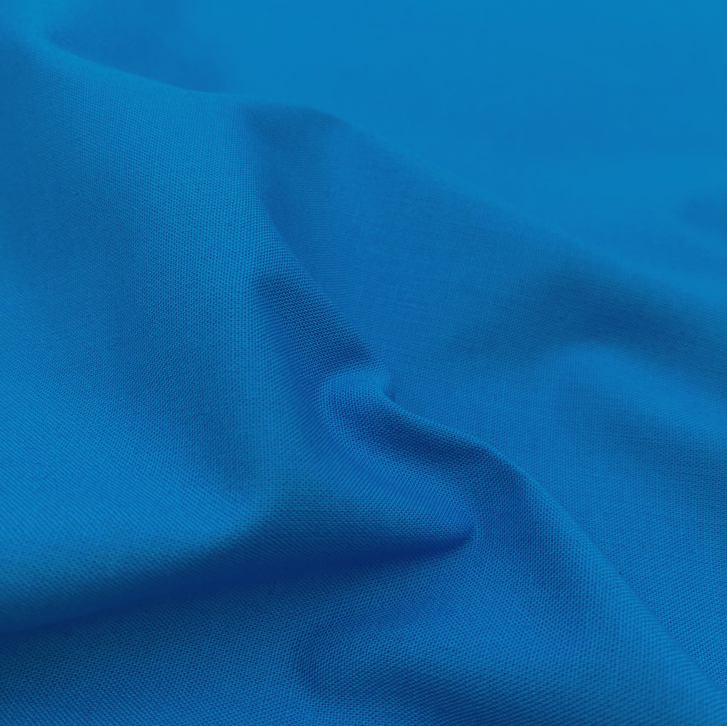 Cotton Shirting - Deep Sky Blue (WDW3495)