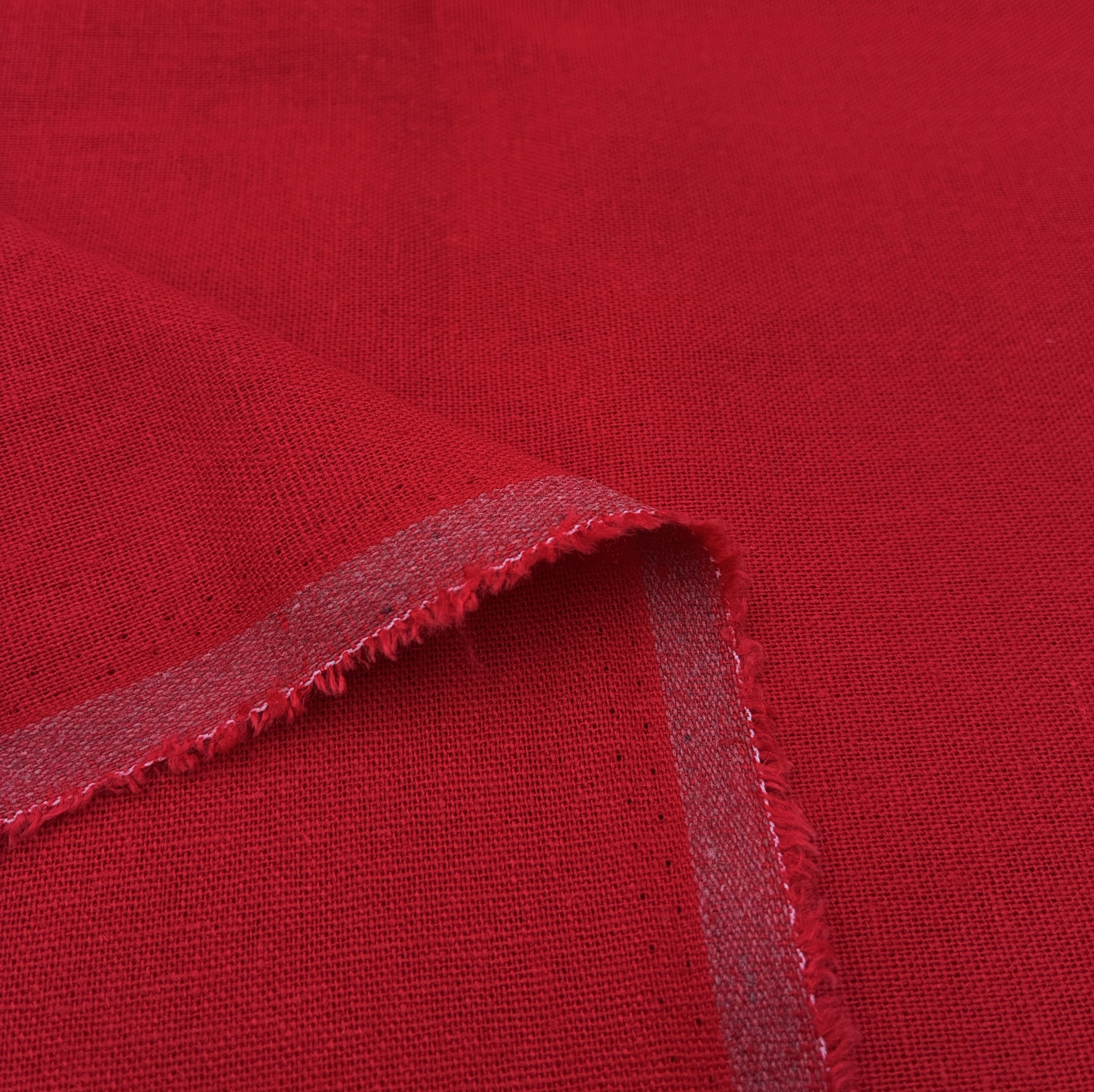 Rayon Linen Suiting - Vintage Vermillion (WSW0744)
