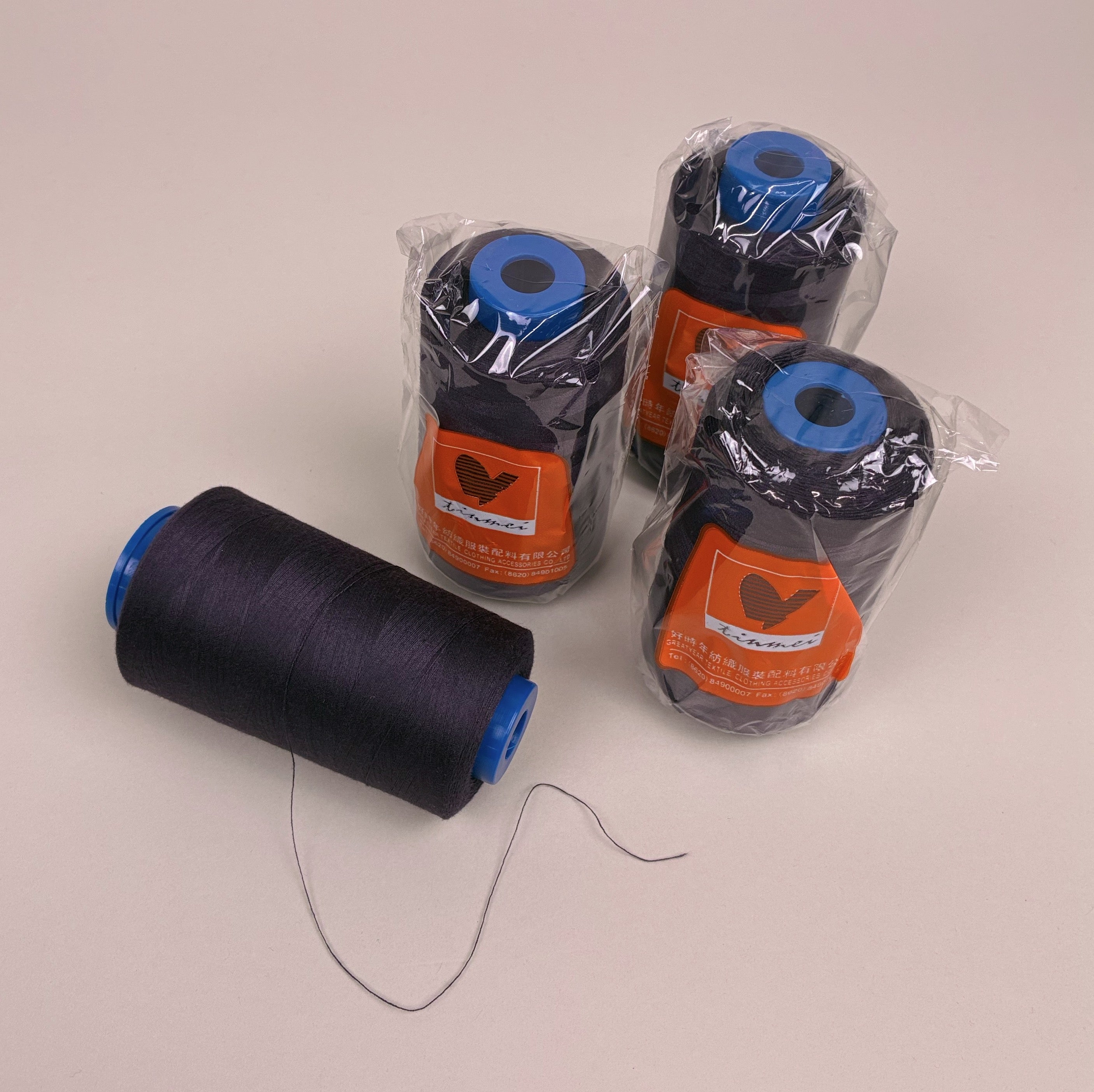 4-Pack Cone Thread - Deep Plum (NTH1241)