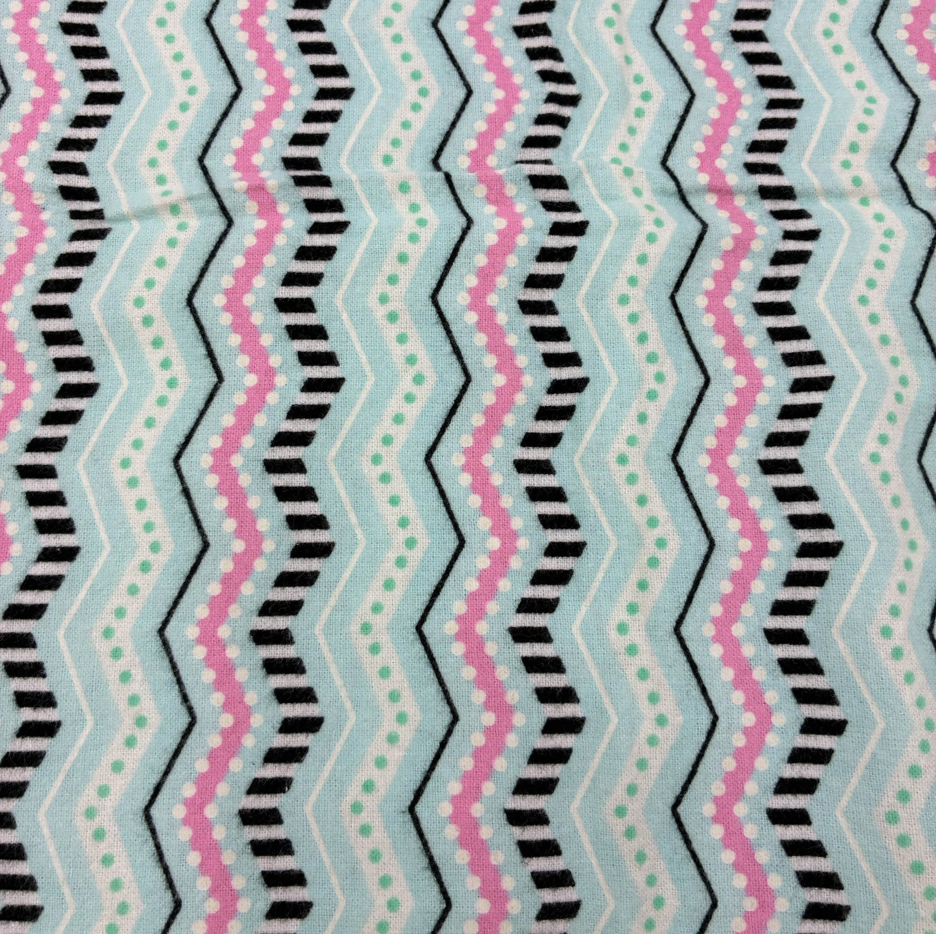 Cotton Flannelette - Sweet Chevron (WFL0410)