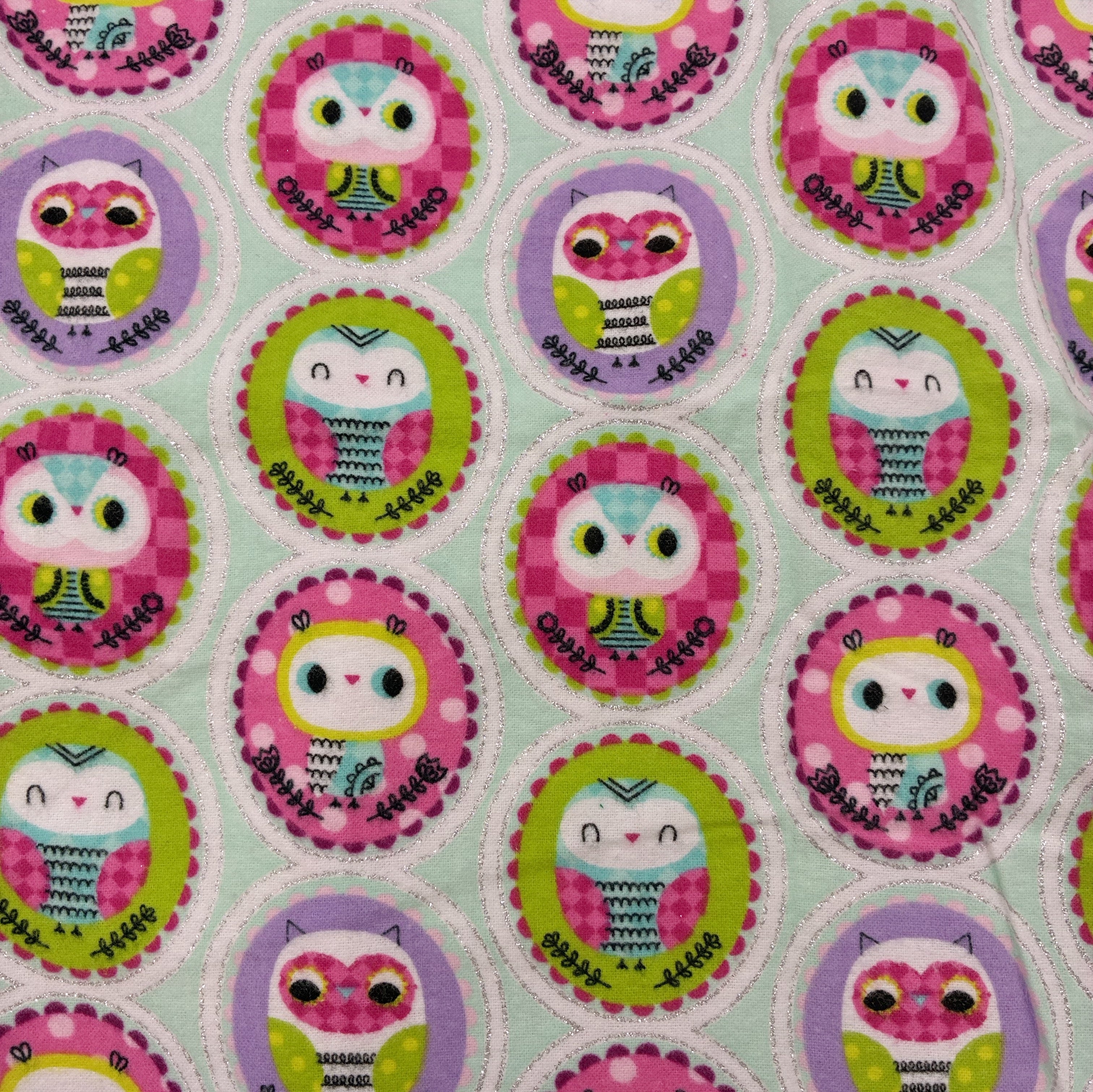 Cotton Flannelette - What a Hoot! (WFL0417,0422)