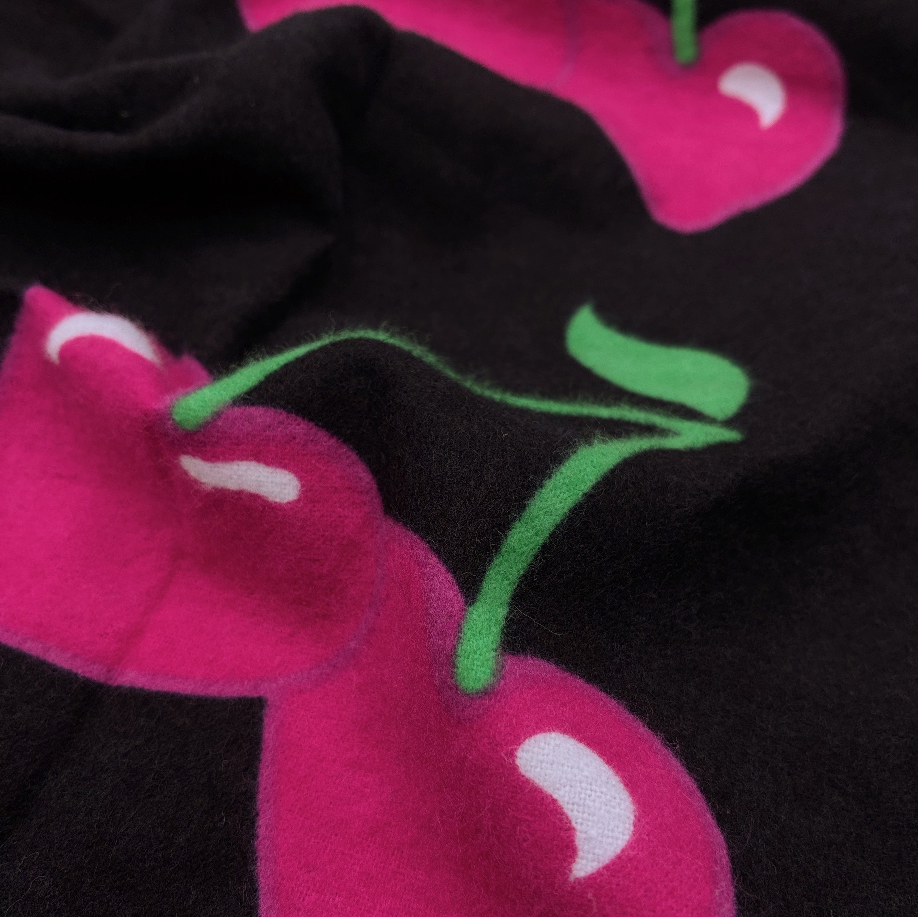 Cotton Flannelette - Cherry Love (WFL0425)