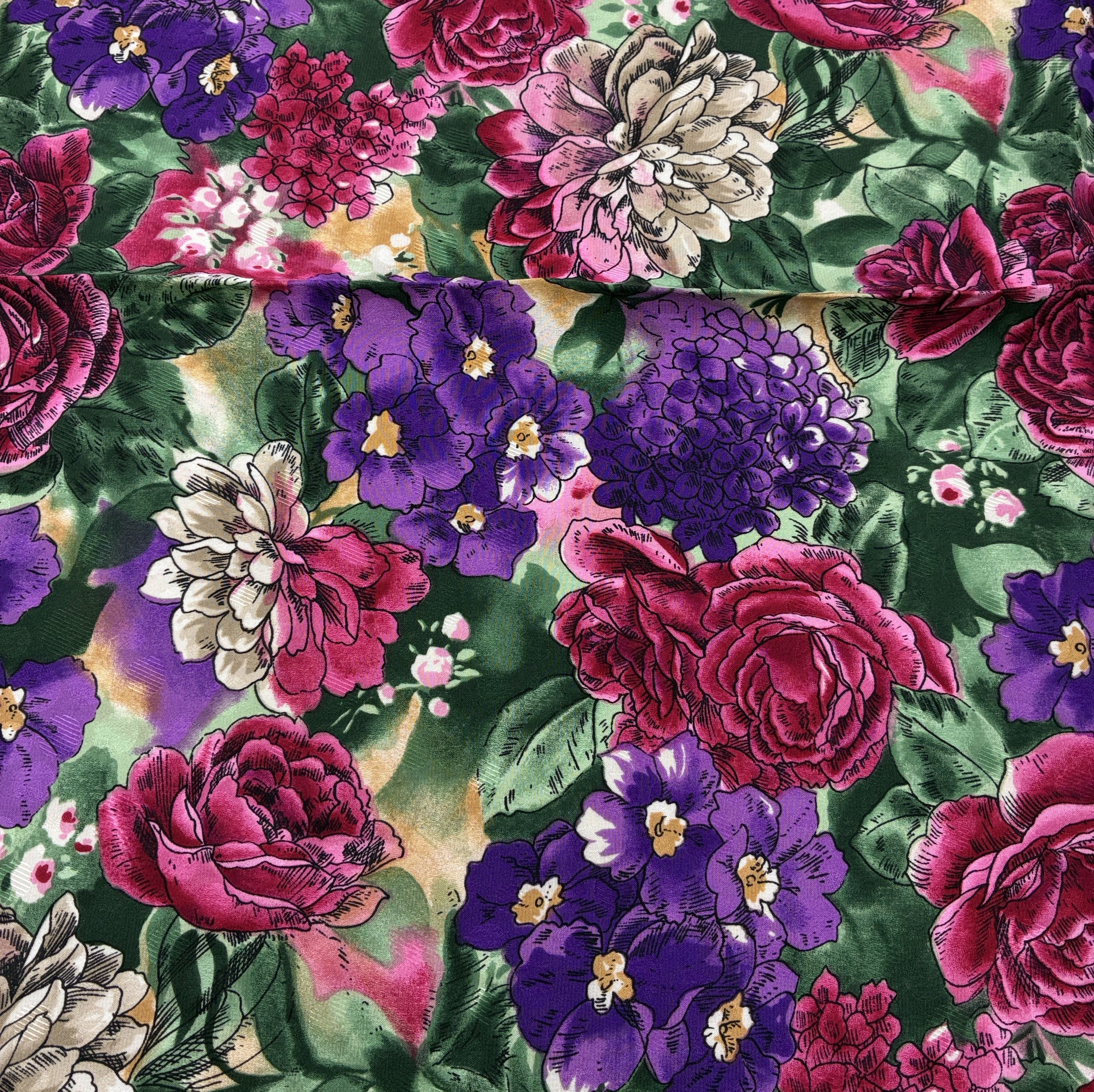 Silk Blouse Weight - Floral Dreams (WDW3510)