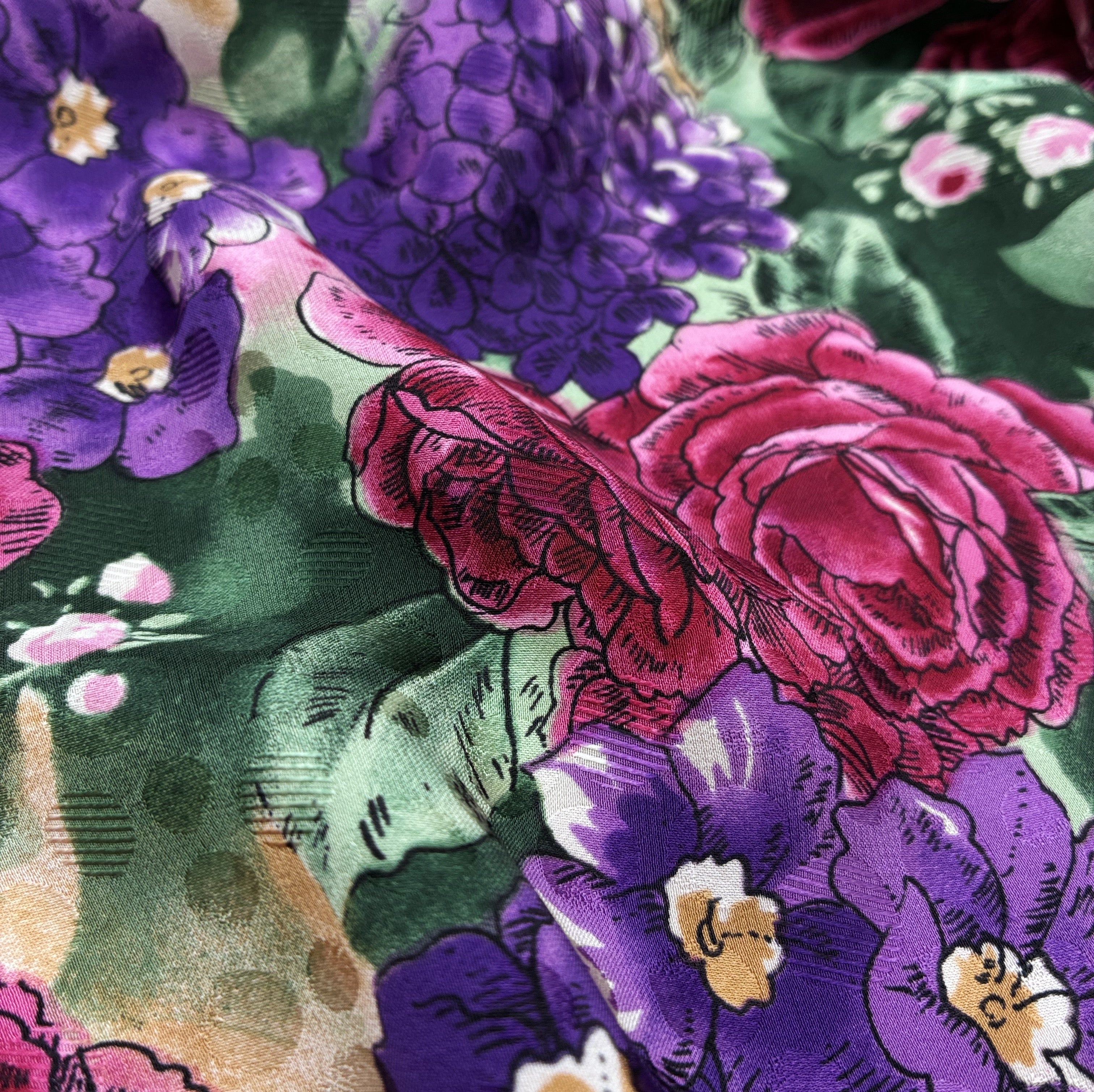 Silk Blouse Weight - Floral Dreams (WDW3510)