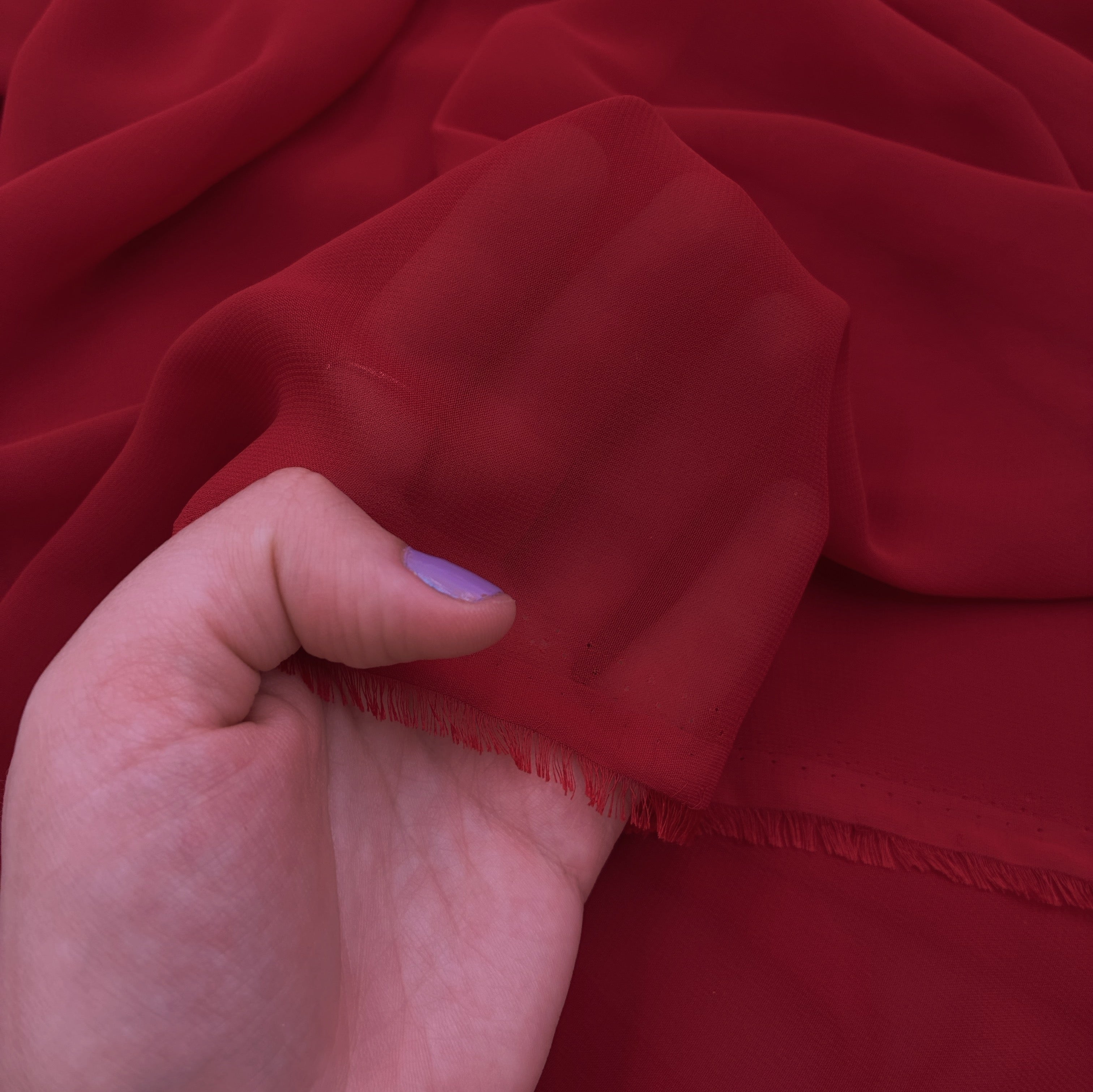 Chiffon - Red Rose (WDW3533)