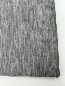 Merino Wool Jersey, Stone Heather Grey (KJE0805:810)