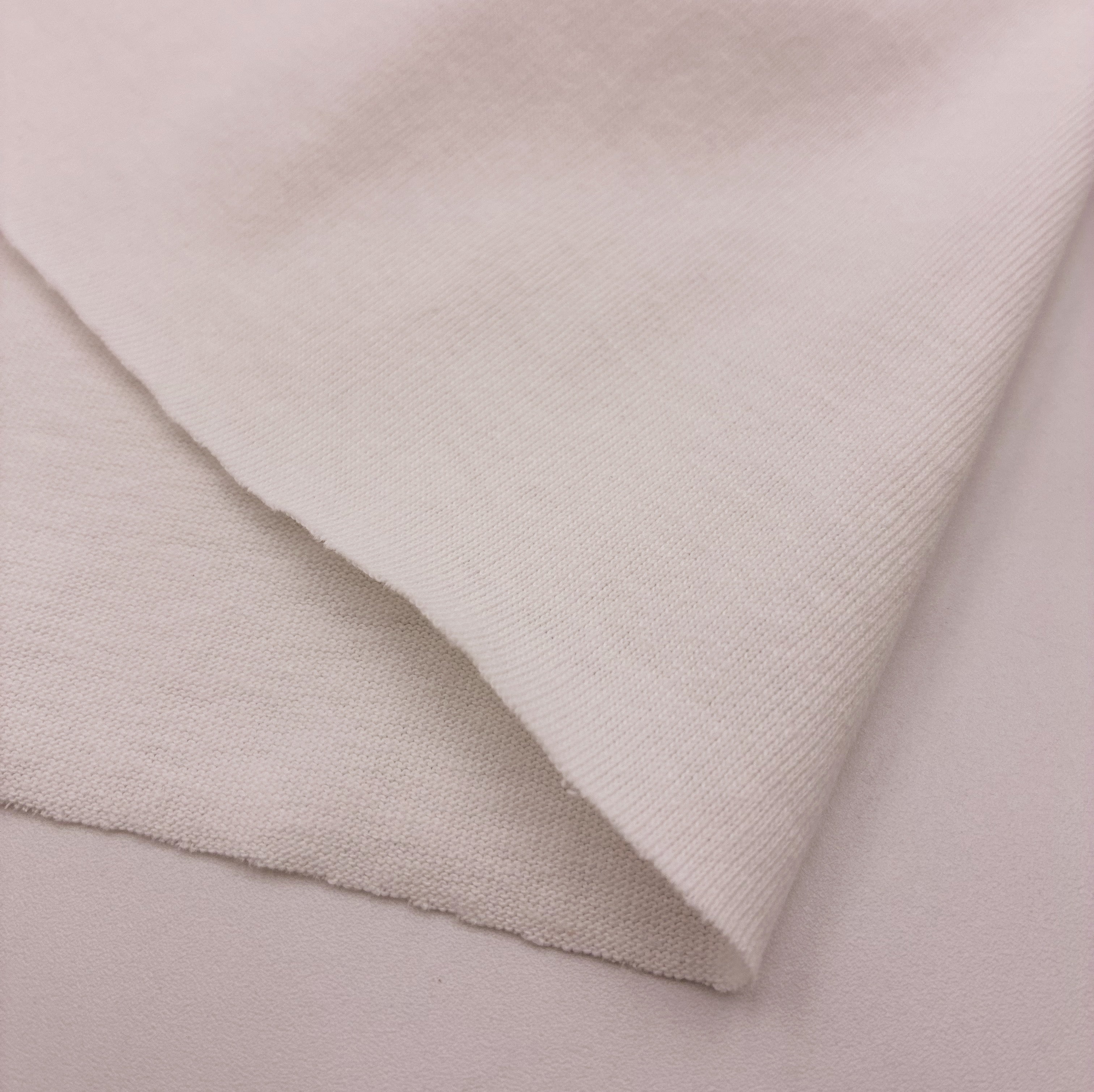 Cotton Jersey - White (KJE1531)