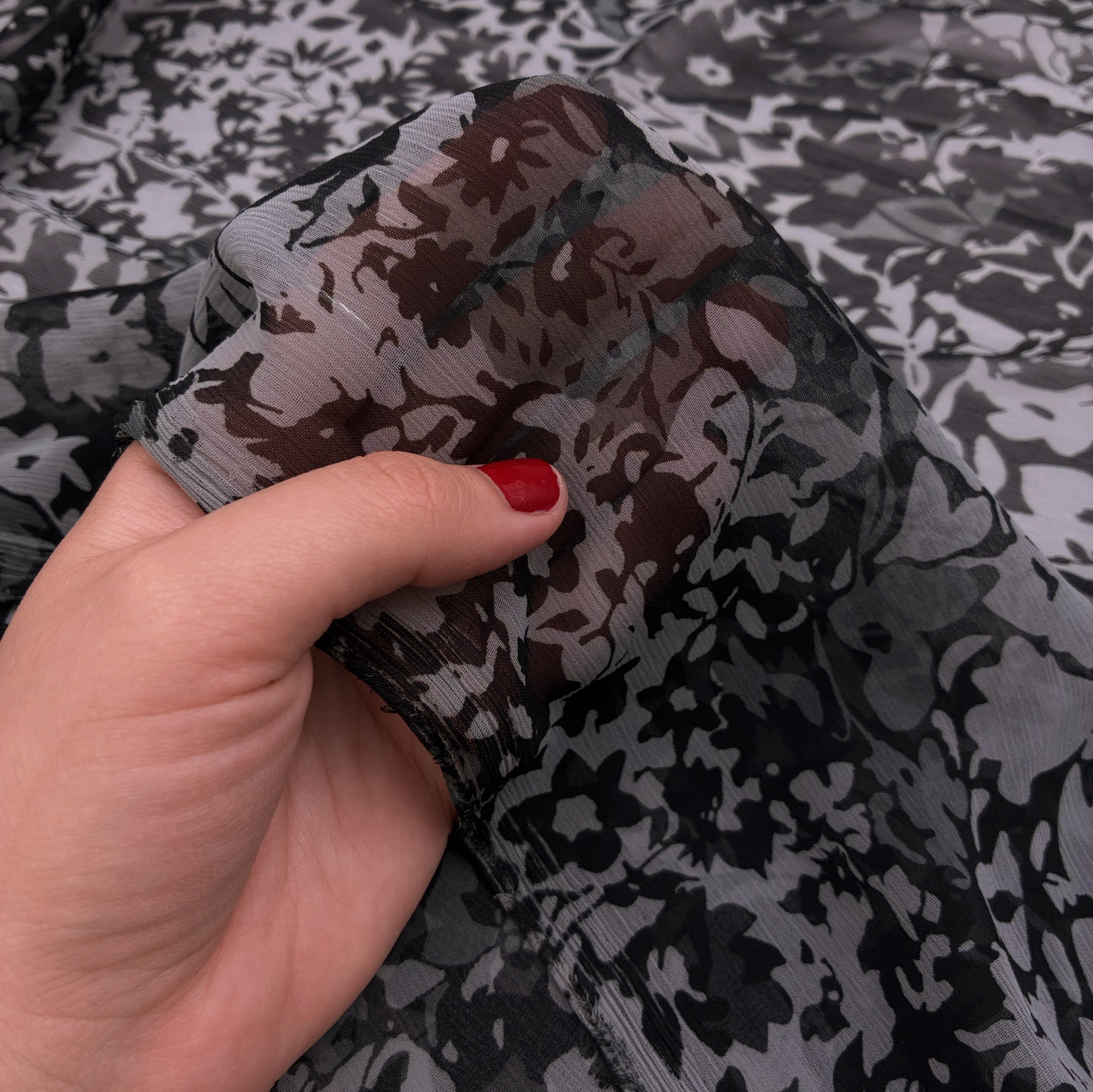 Blouse Weight - Sheer Grey Meadow (WDW3570)
