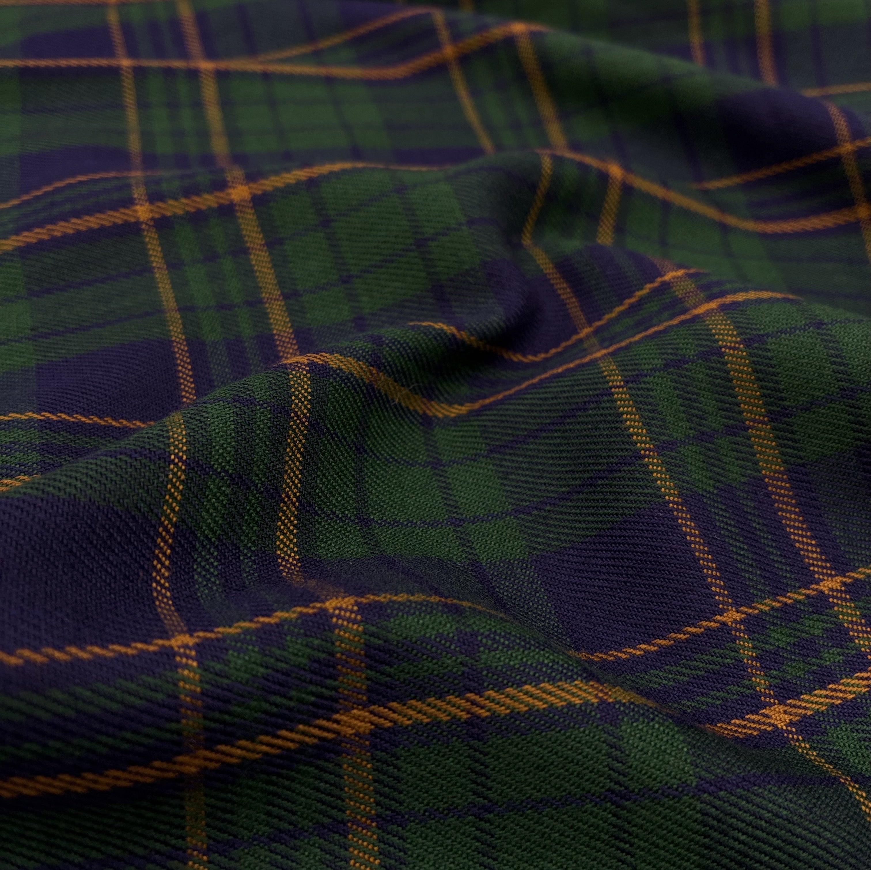 Wool Blend Twill - Tartan (WTW0059)