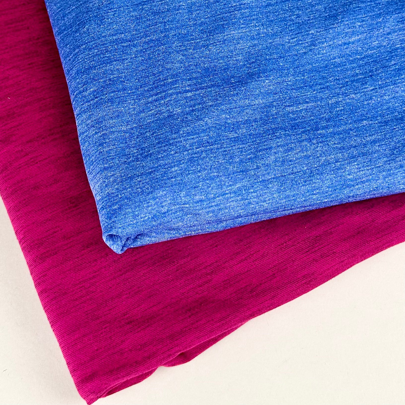 Supplex Jersey, Bright Blue Melange (KAC0470)