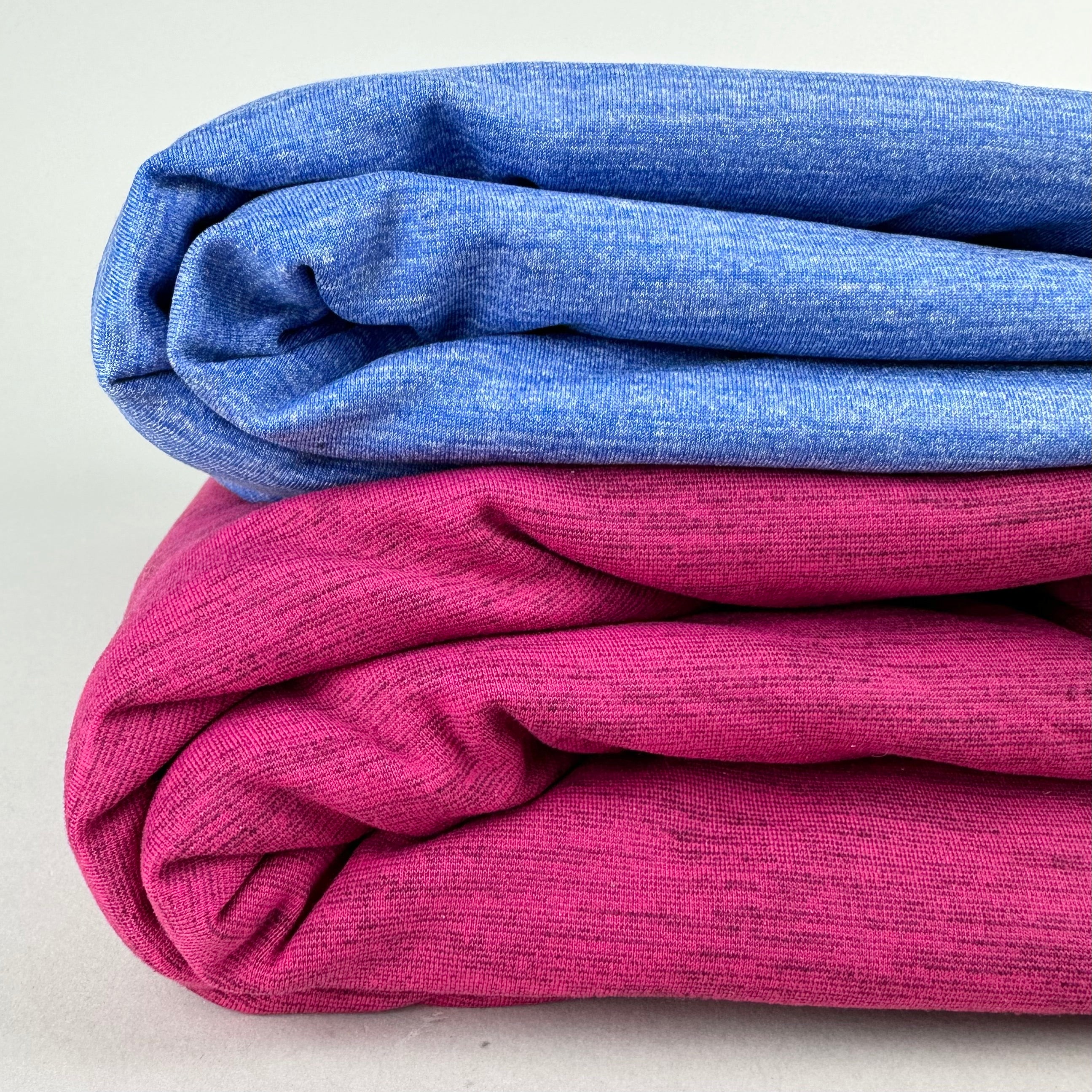 Supplex Jersey, Bright Blue Melange (KAC0470)