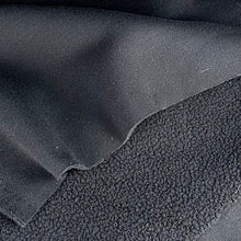 Load image into Gallery viewer, Hoodie Fleece with BONUS Rib Knit, Black (KFC0208)
