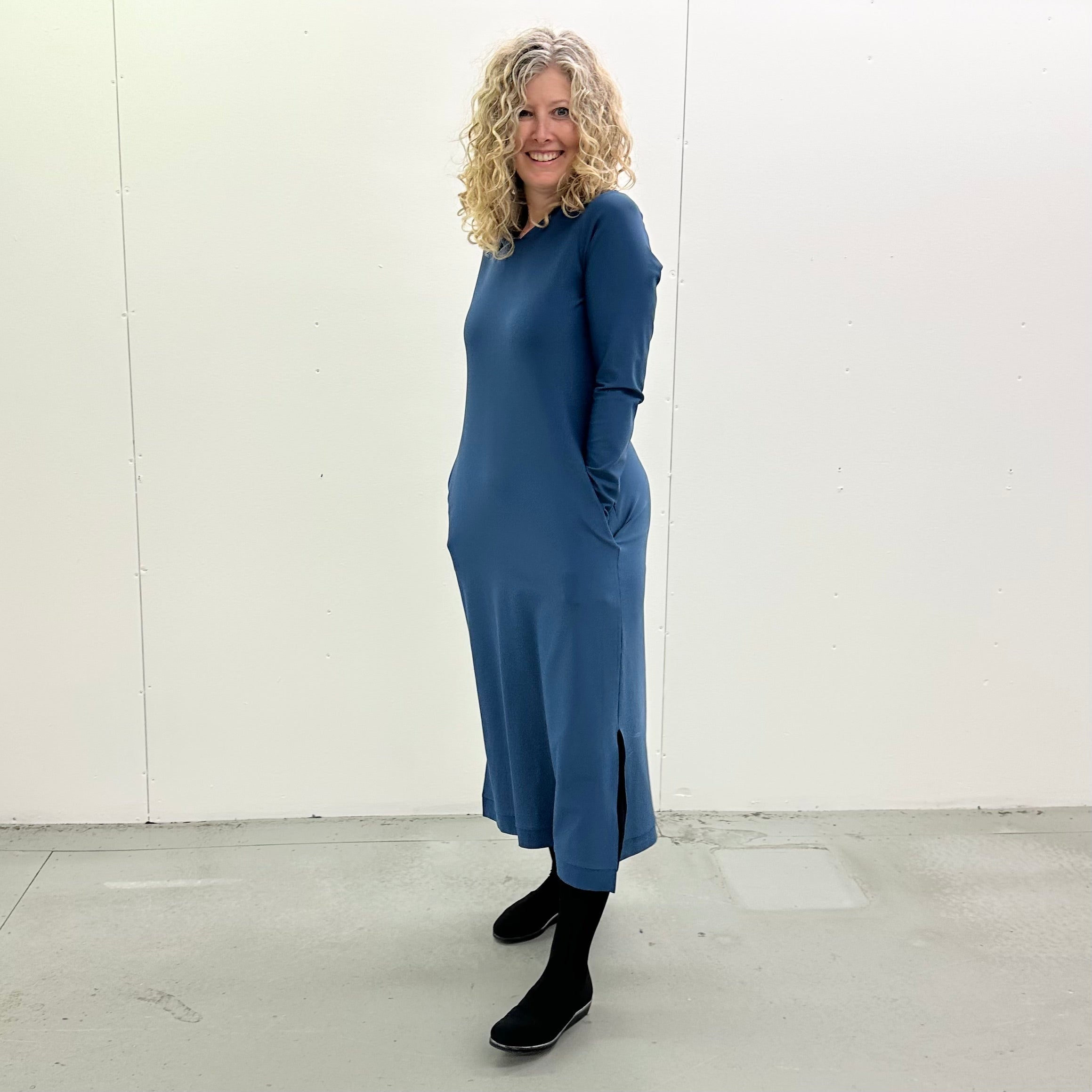 Nylon Spandex Jersey - Stormy Blue (KJE1340:1342)(KAC)