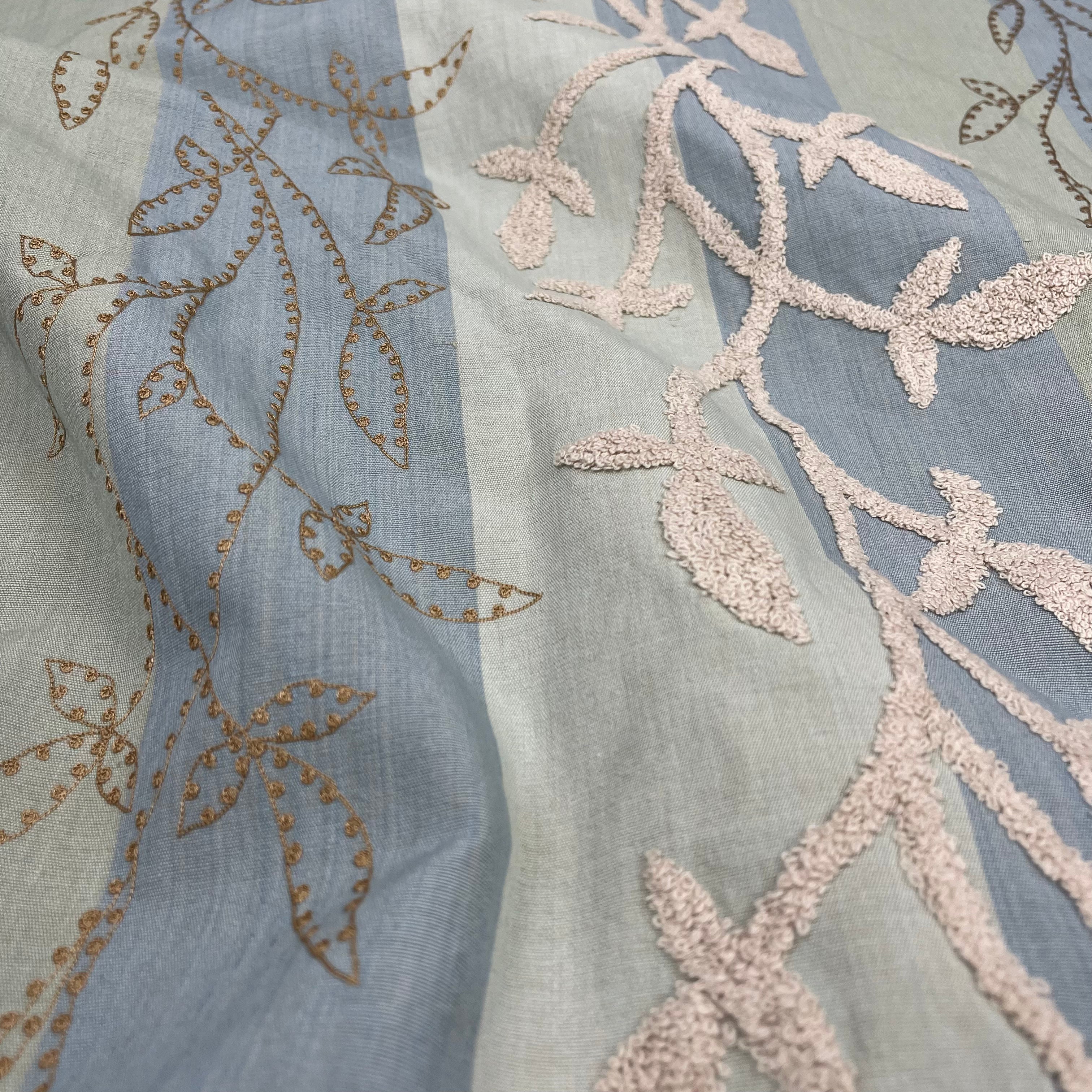 Cotton Blend - Sea Grass Stripe (HDH0780)