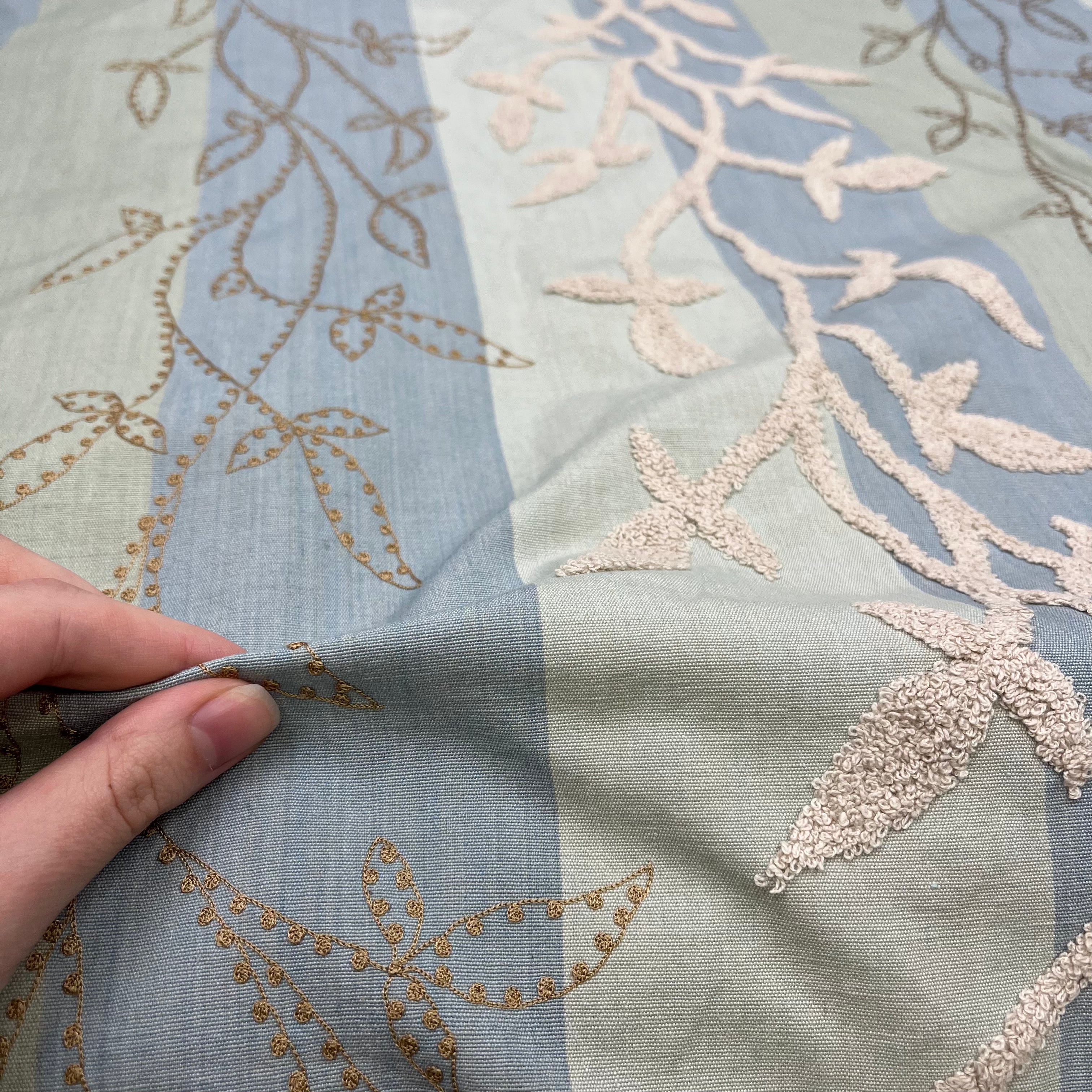 Cotton Blend - Sea Grass Stripe (HDH0780)