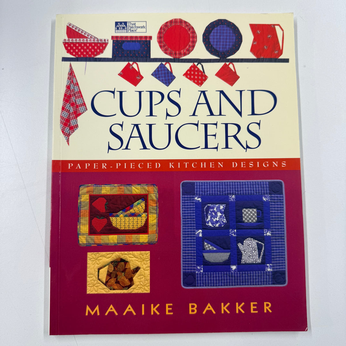 Sewing Book - Cups and Saucers (NBK0358)