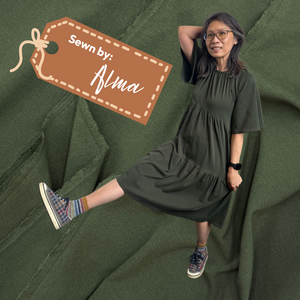 Cotton Baby Rib, Forest Green (KRB0494:495,545)