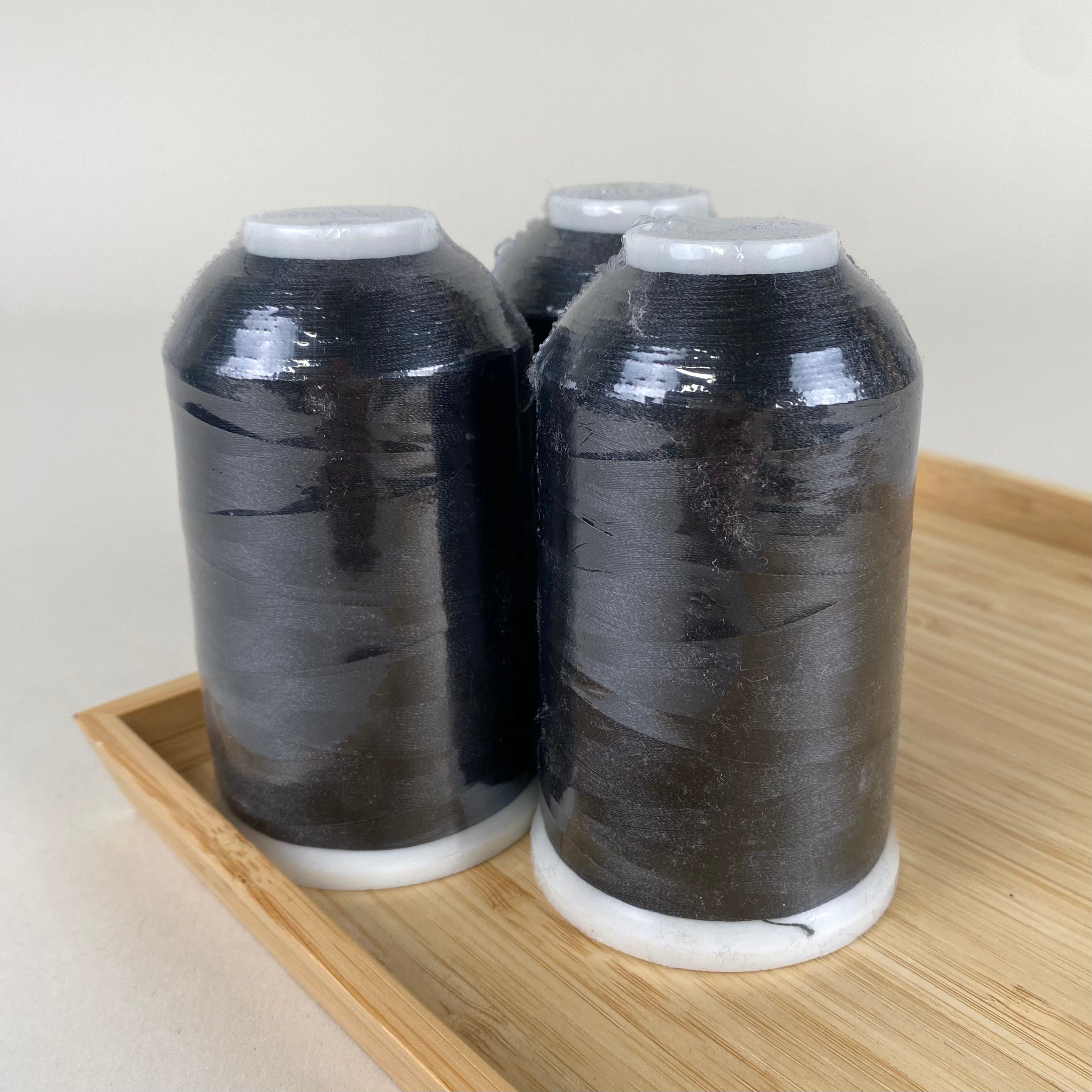 Polyester Embroidery Thread (120D/2), Black (NTH1010)